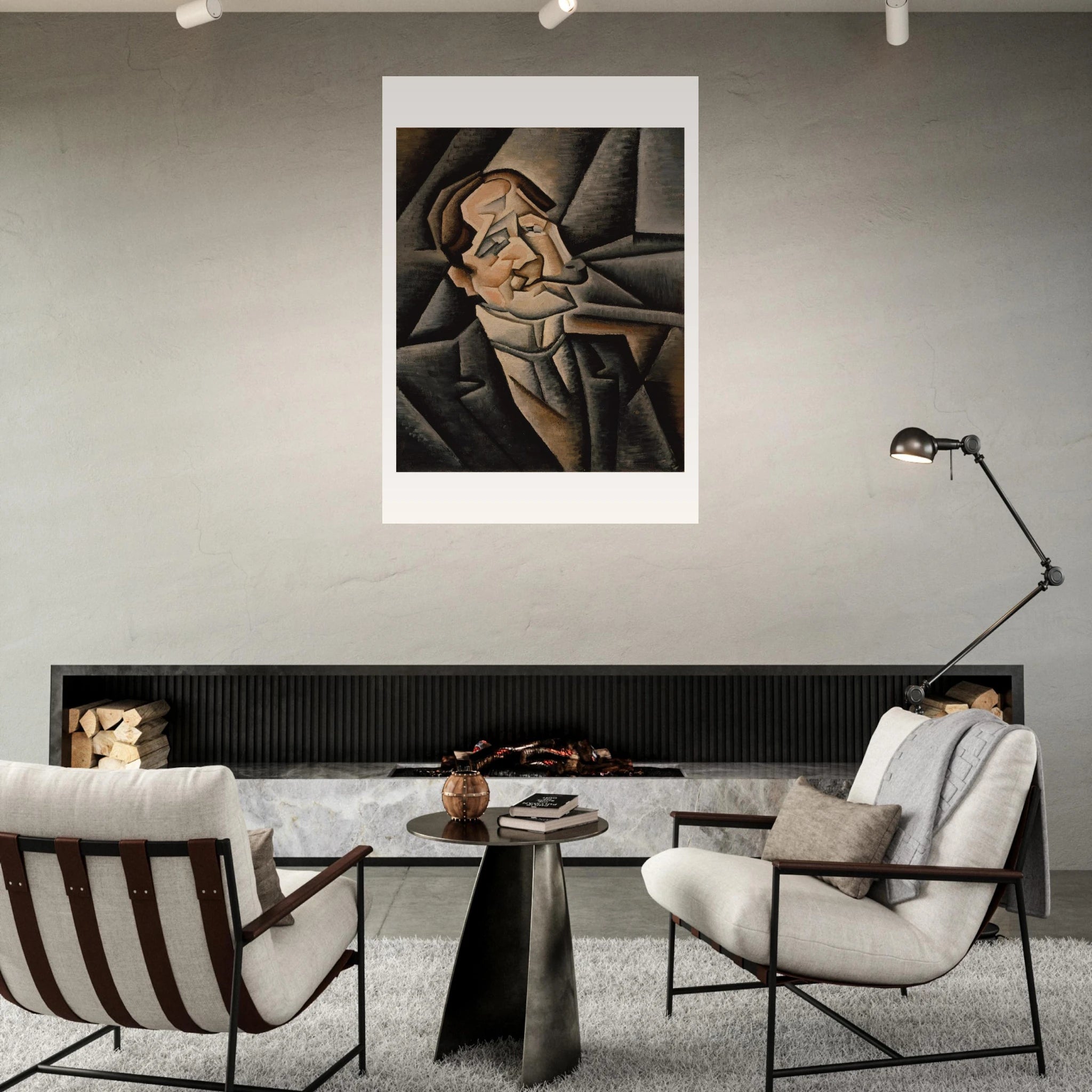 Man with Pipe Poster - Calda Design Studio
