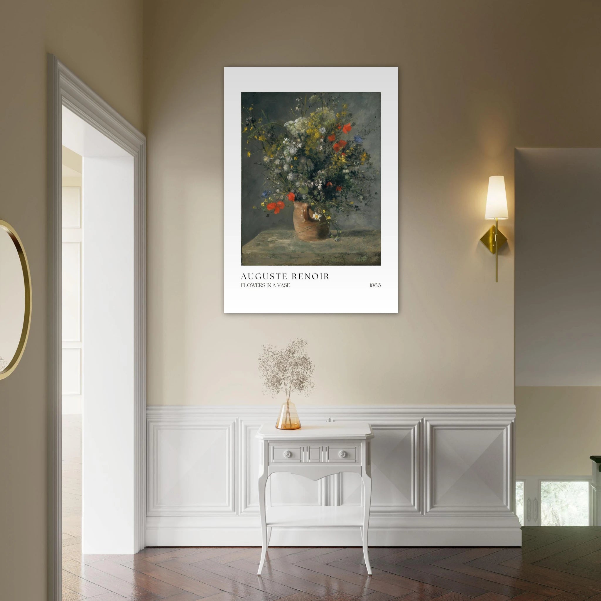 Flower in a vase Poster - Calda Design Studio