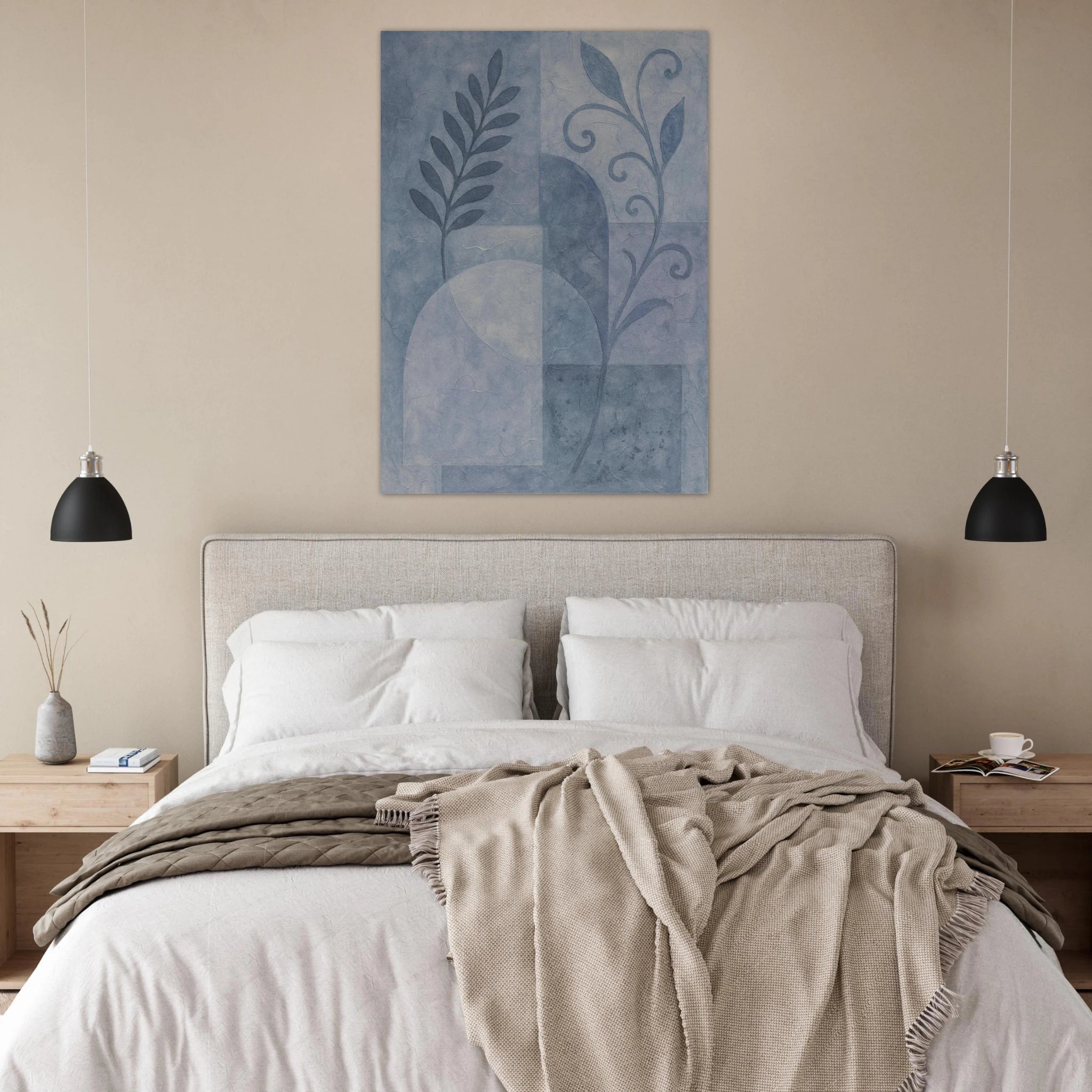 Morning blue Poster - Calda Design Studio