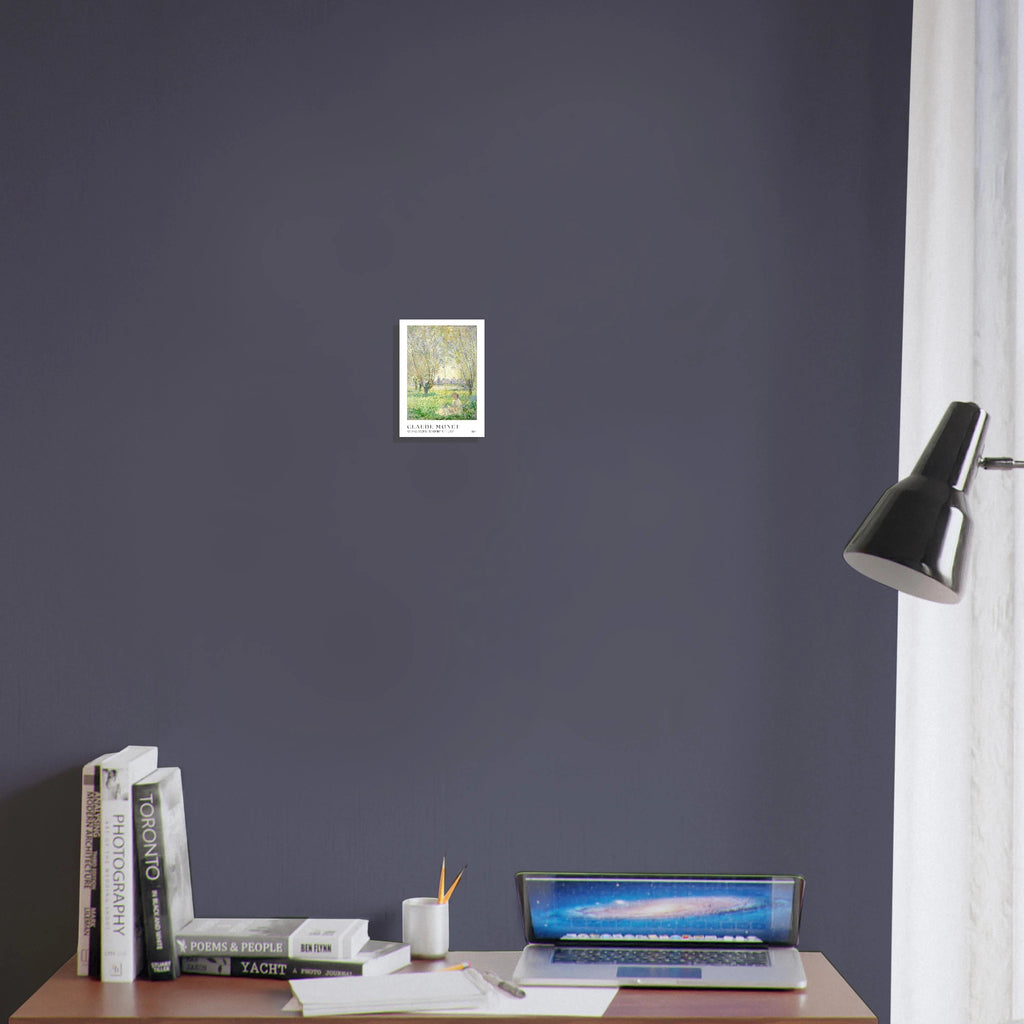 Woman seated under the willows Poster - Calda Design Studio