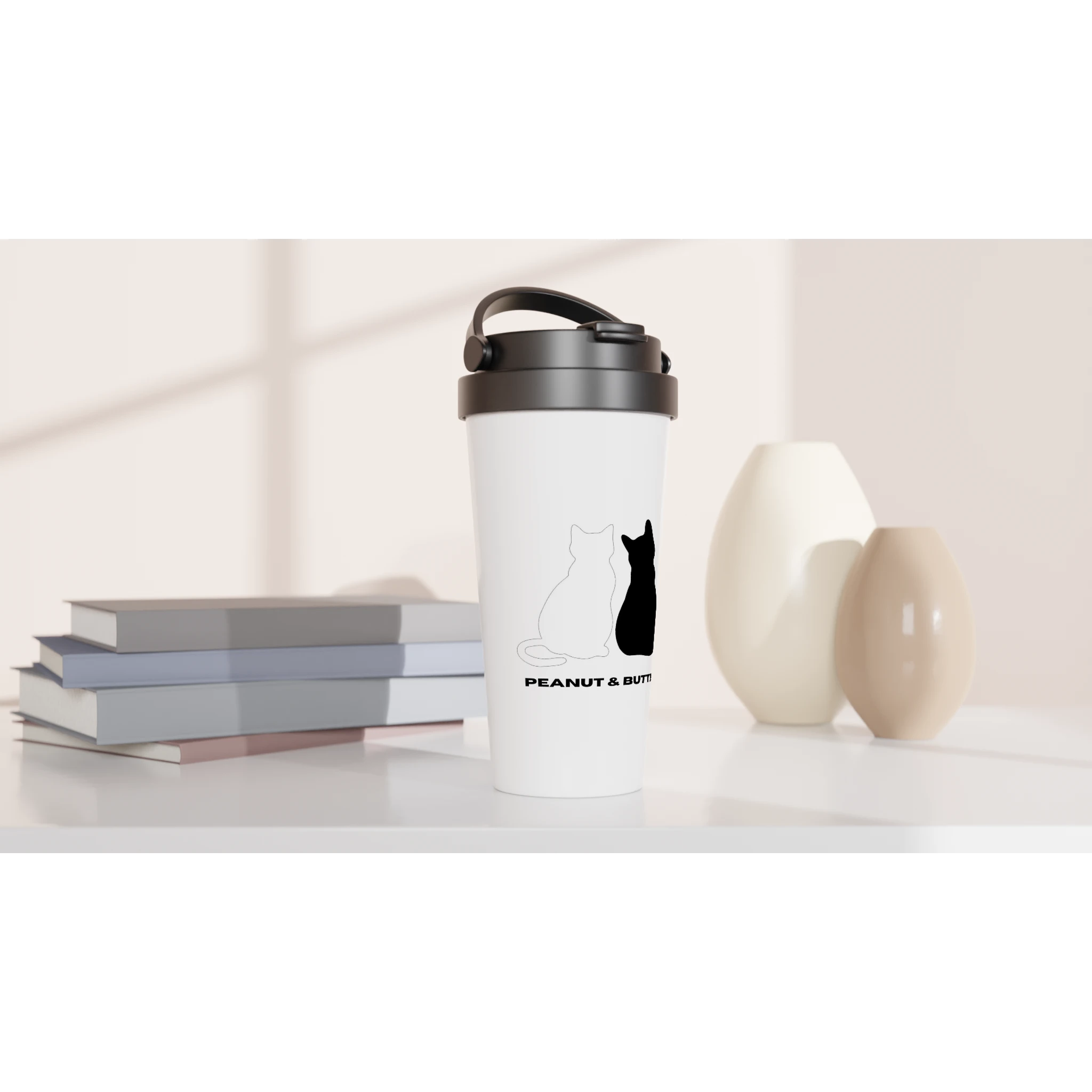 Peanut & Butter Travel Mug - Calda Design Studio