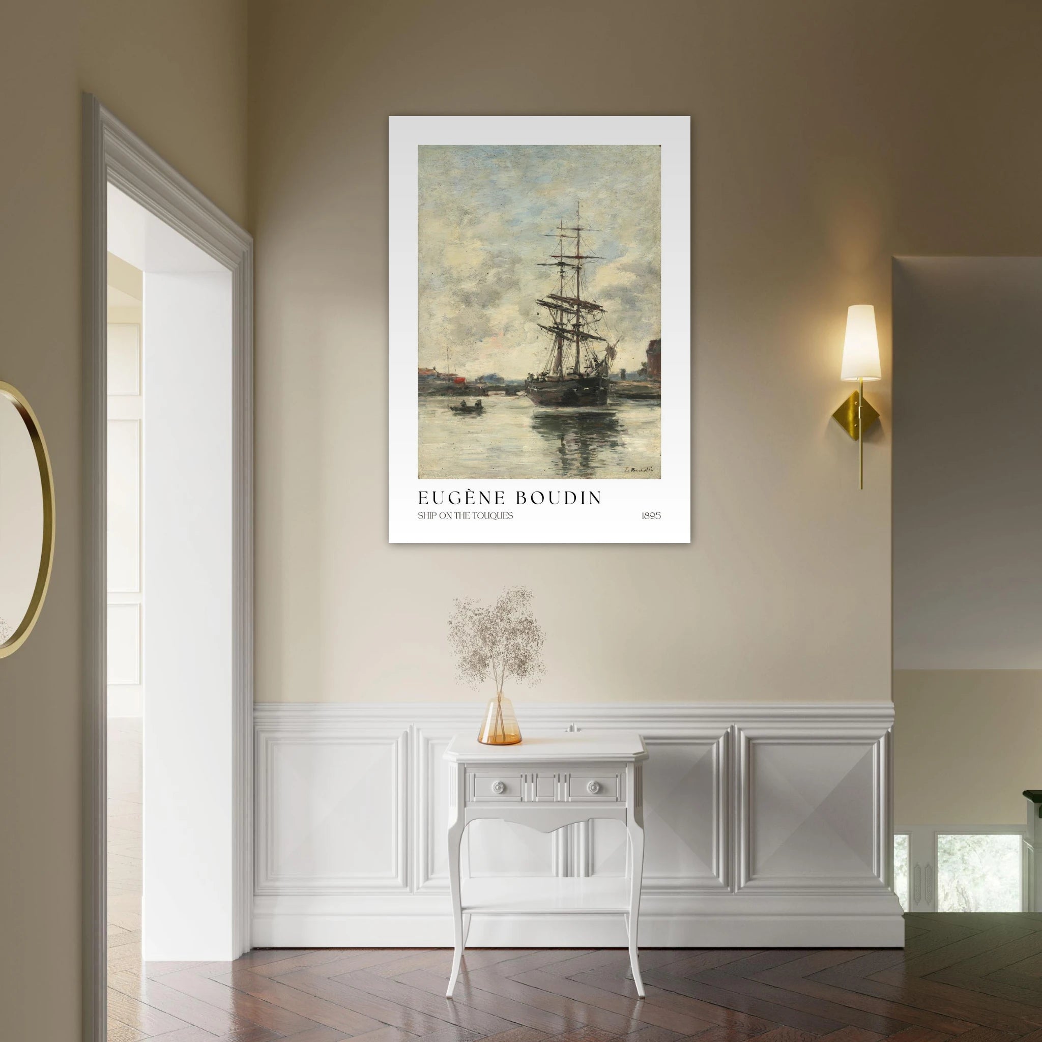 Ship on the touques Poster - Calda Design Studio