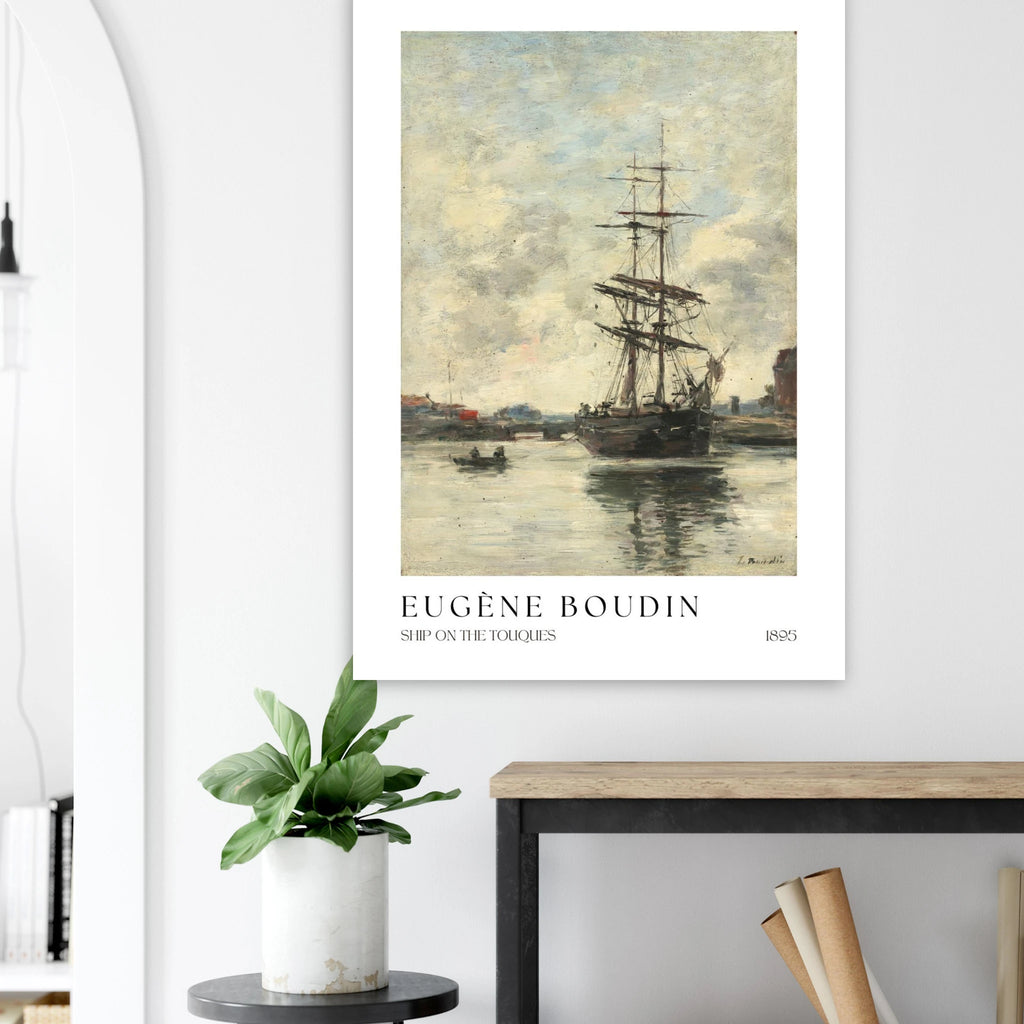 Ship on the touques Poster - Calda Design Studio