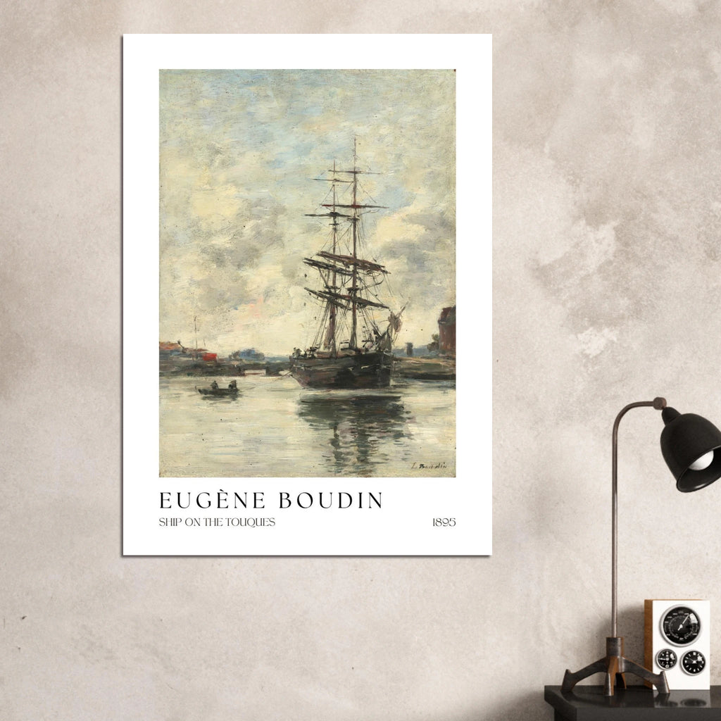 Ship on the touques Poster - Calda Design Studio