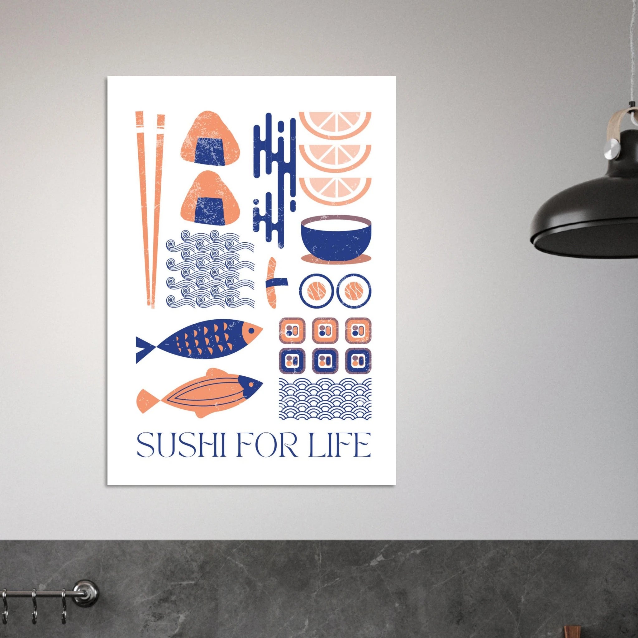Sushi Lover Poster - Calda Design Studio