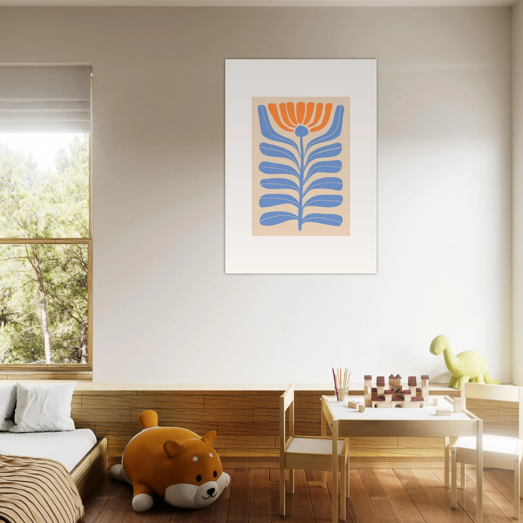 Rising Flower Poster - Calda Design Studio