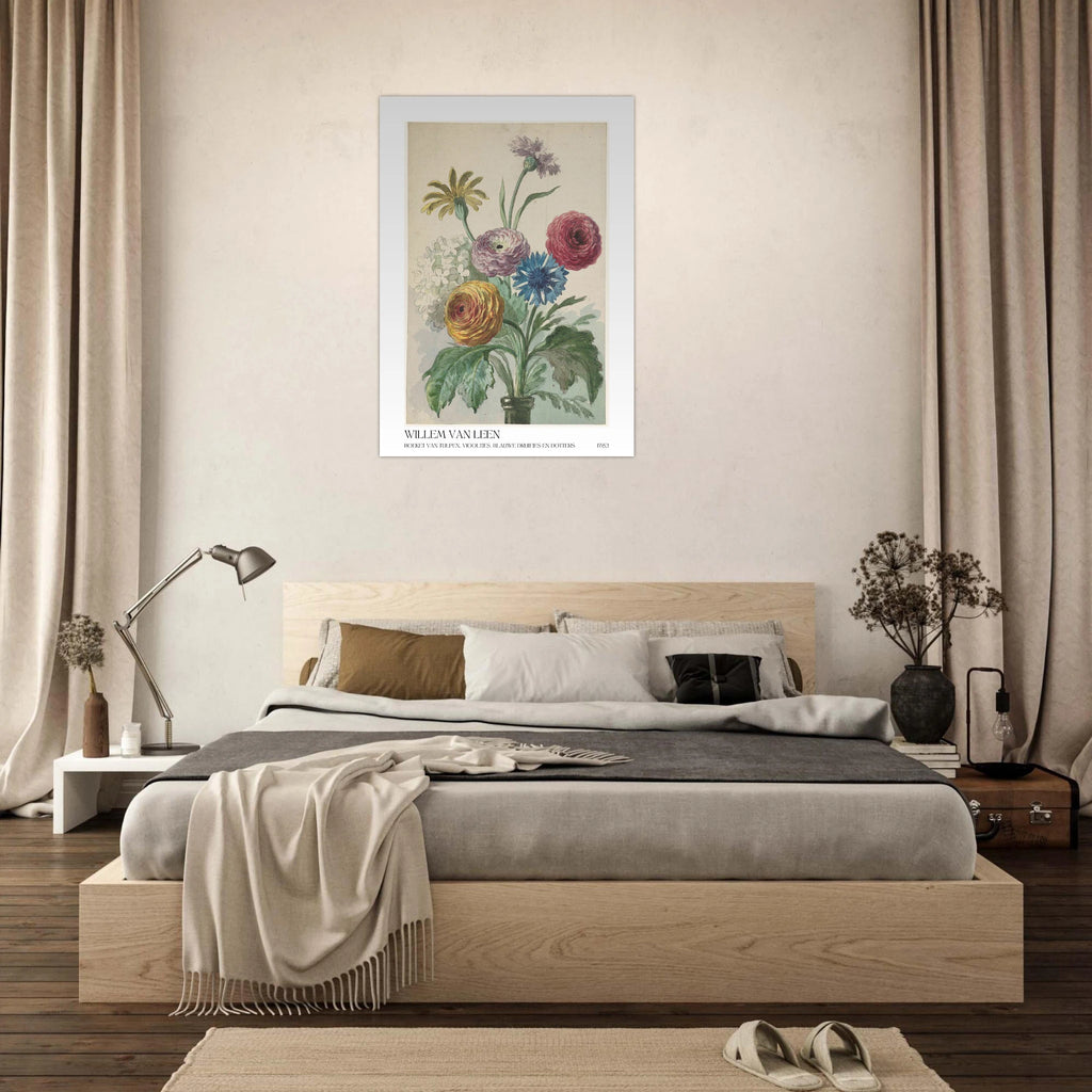 Boeket van Tulpen Poster - Calda Design Studio