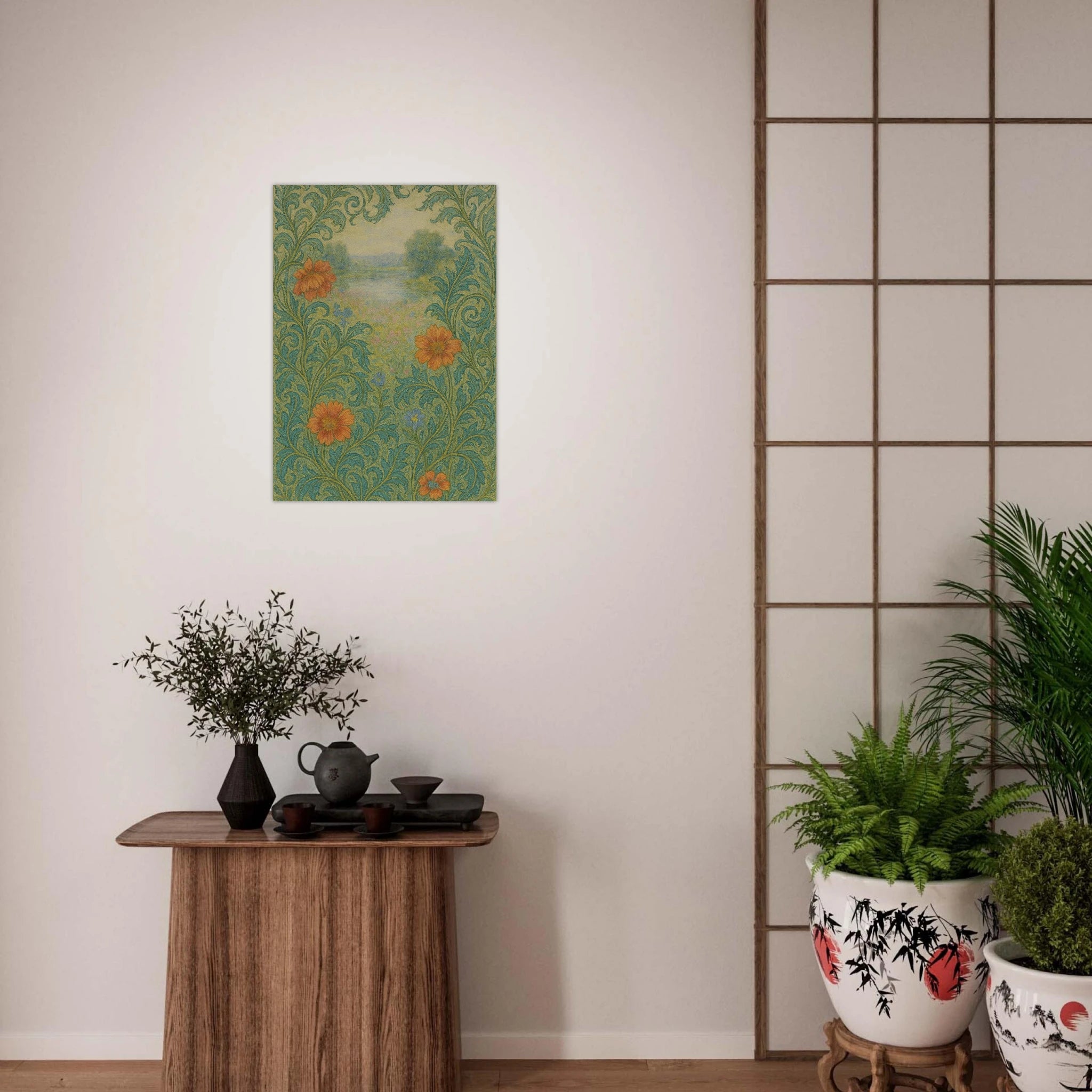 Impressionist Garden Poster - Calda Design Studio