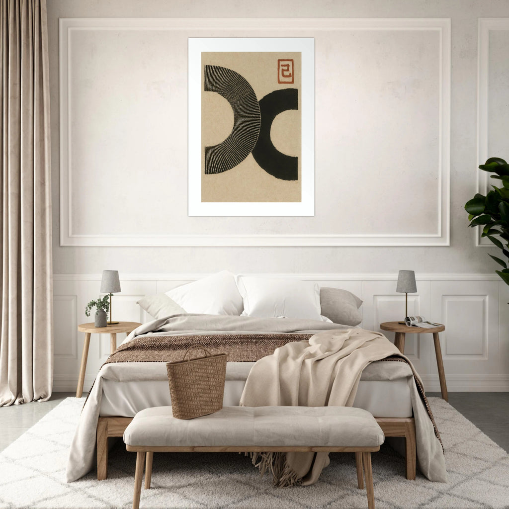 Black Circles Poster - Calda Design Studio
