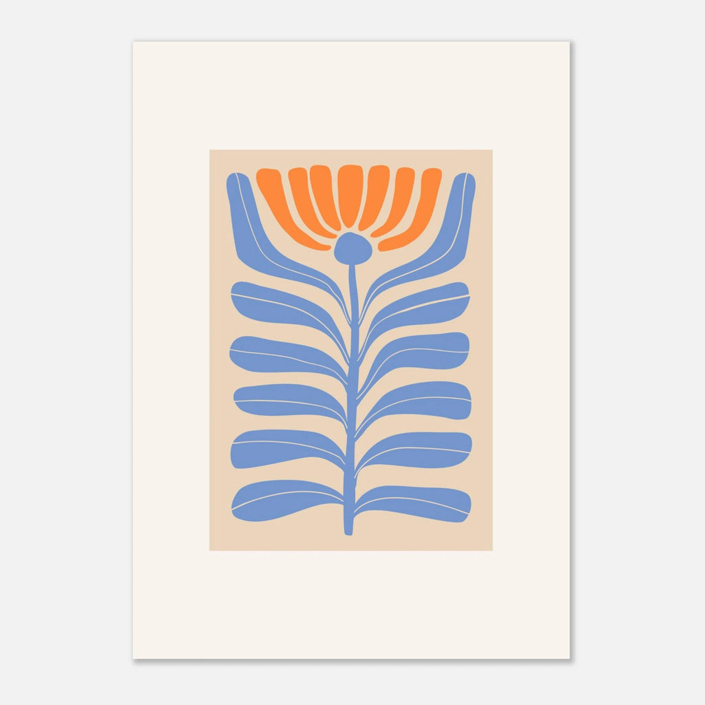 Rising Flower Poster - Calda Design Studio