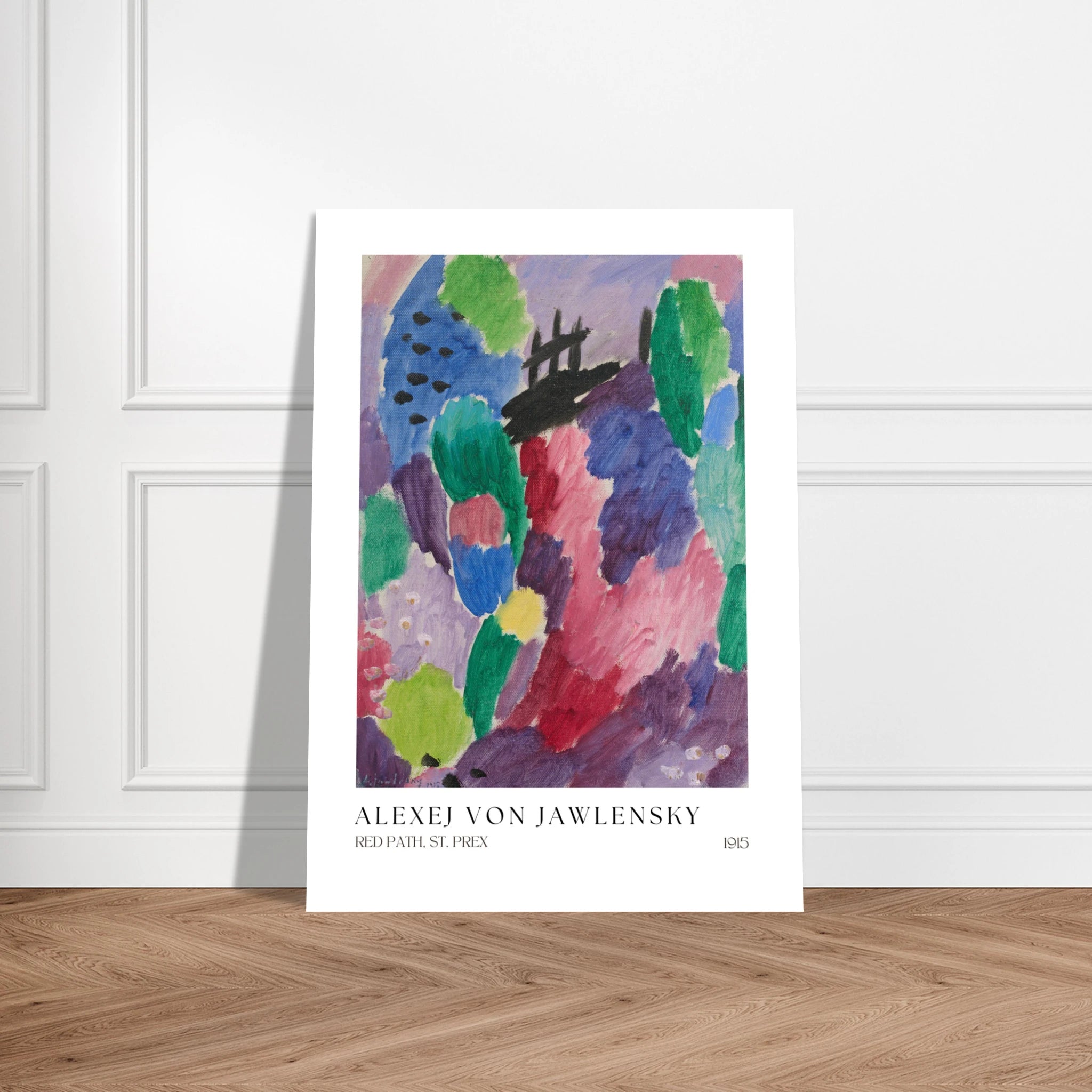 Red path, st. prex Poster - Calda Design Studio