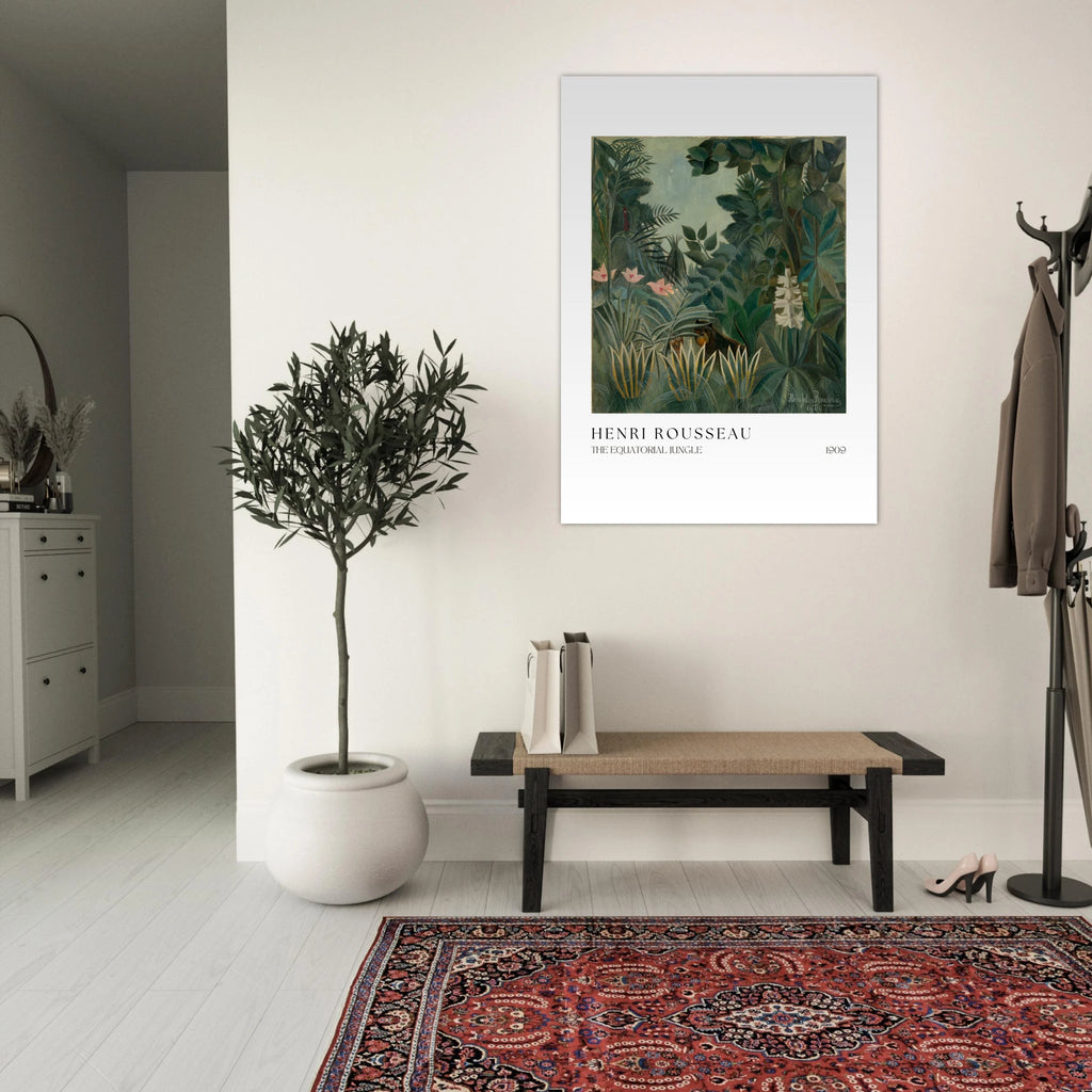 The equatorial jungle Poster - Calda Design Studio
