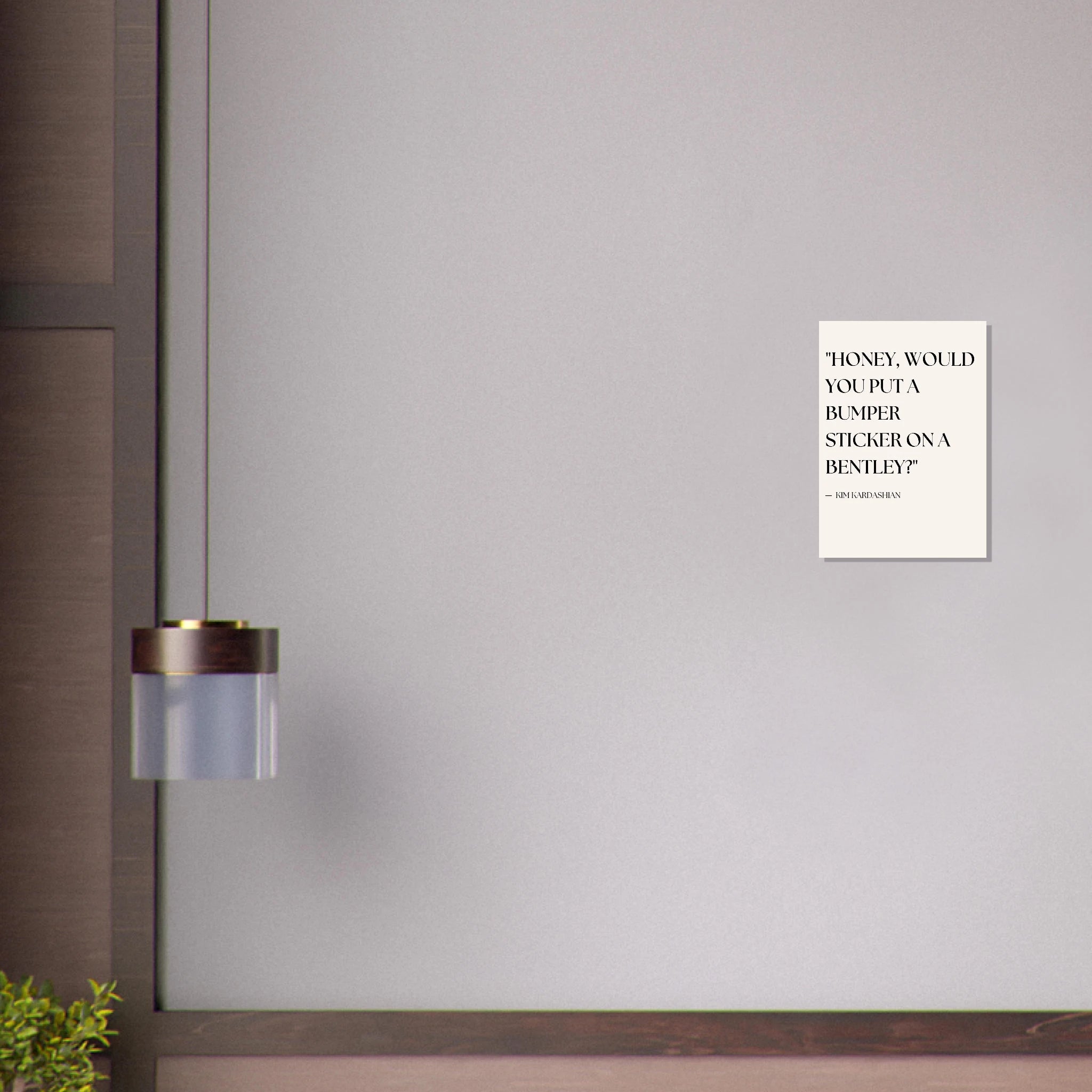 Bumper Poster - Calda Design Studio