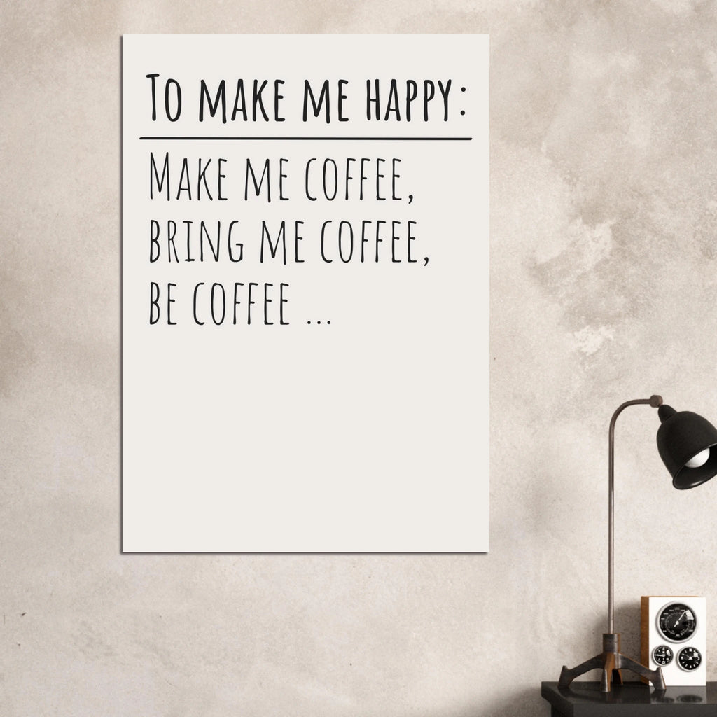 Rules of happiness Poster - Calda Design Studio