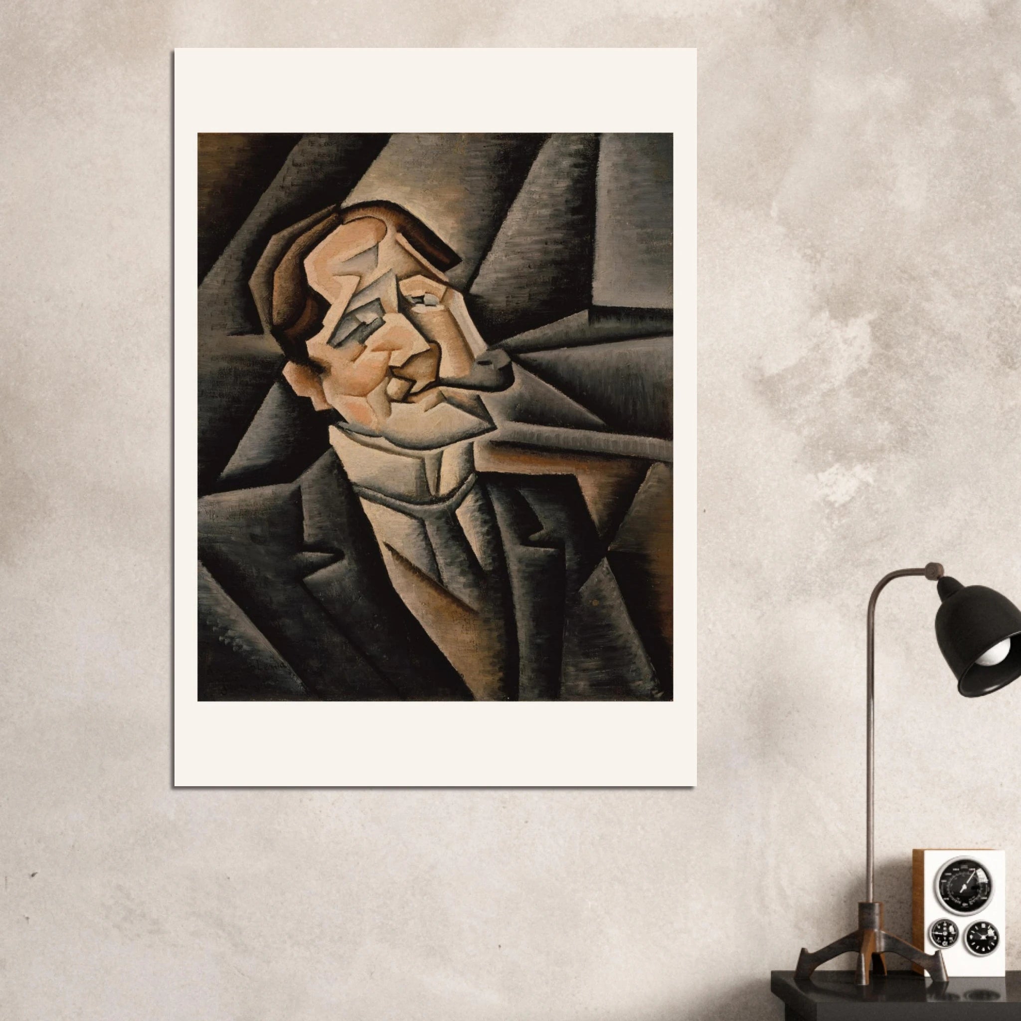 Man with Pipe Poster - Calda Design Studio