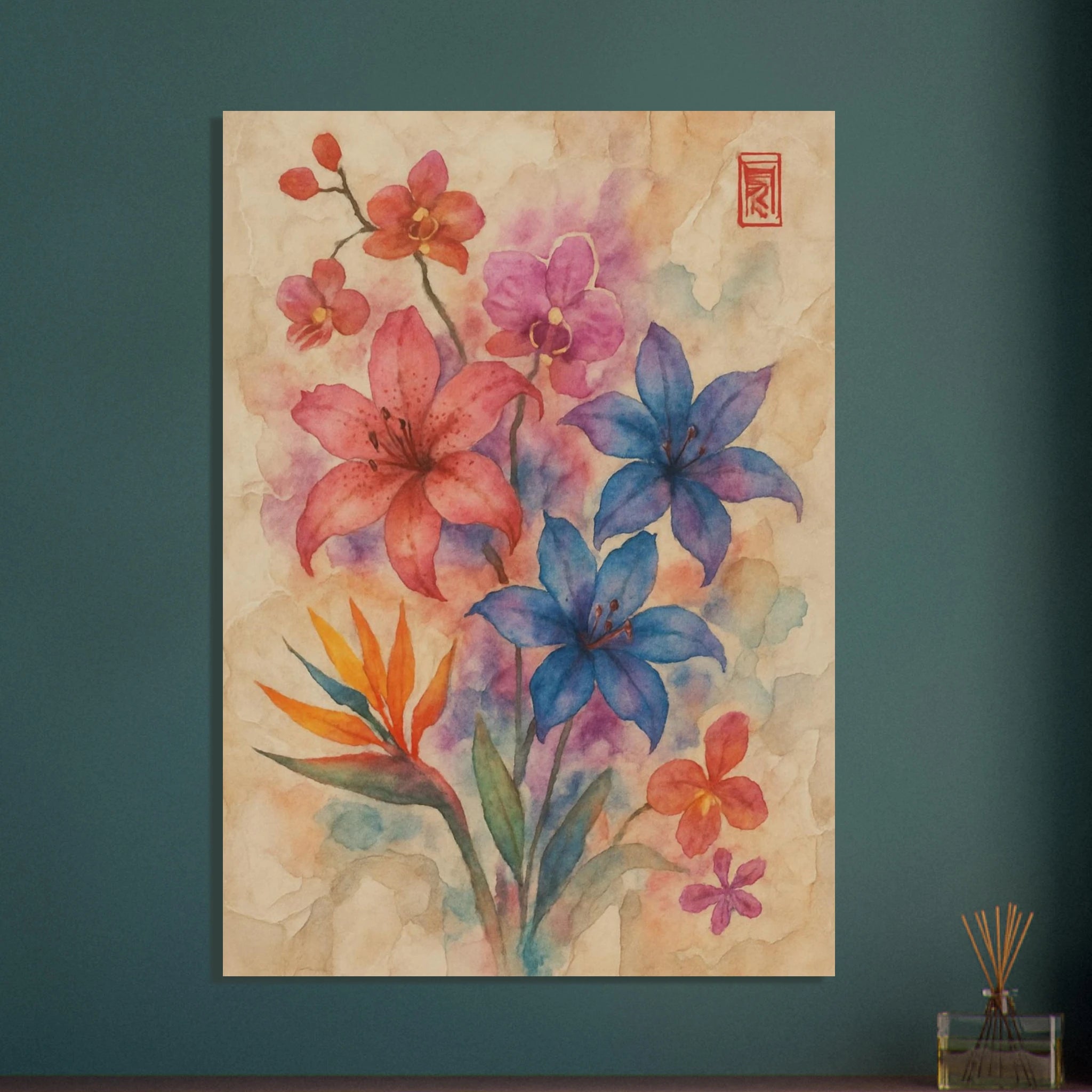 Flower Power I Poster - Calda Design Studio