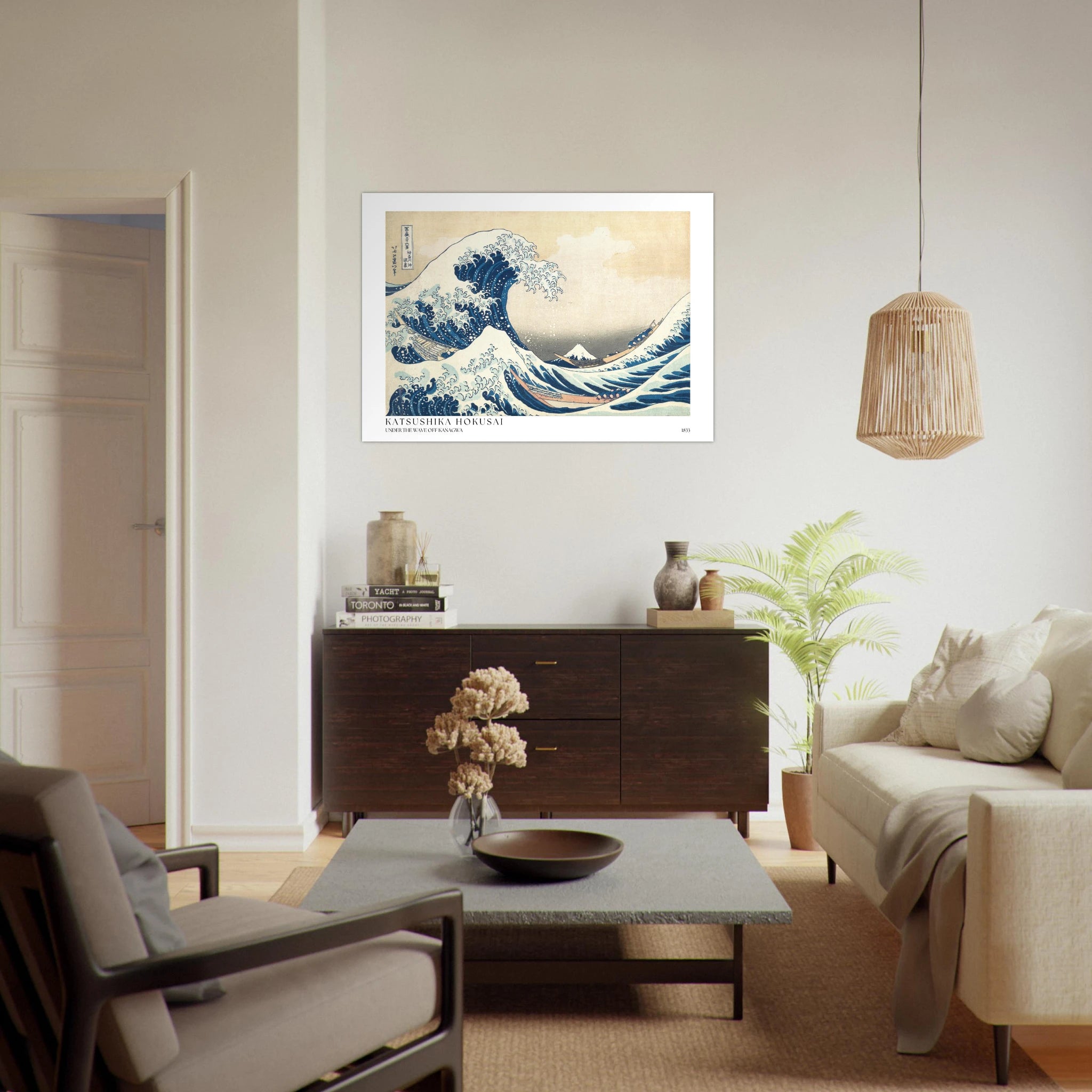 Under the wave Poster - Calda Design Studio