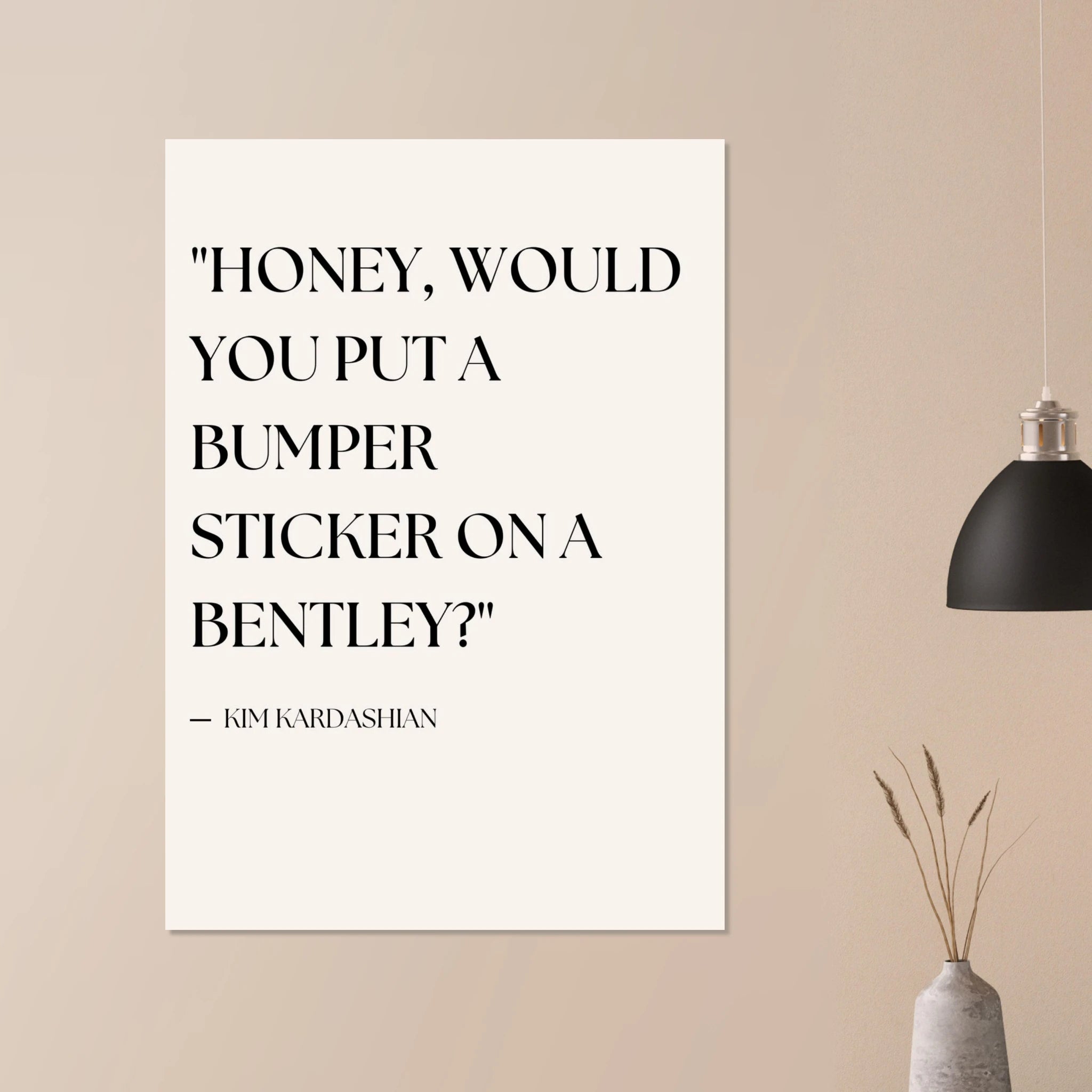 Bumper Poster - Calda Design Studio