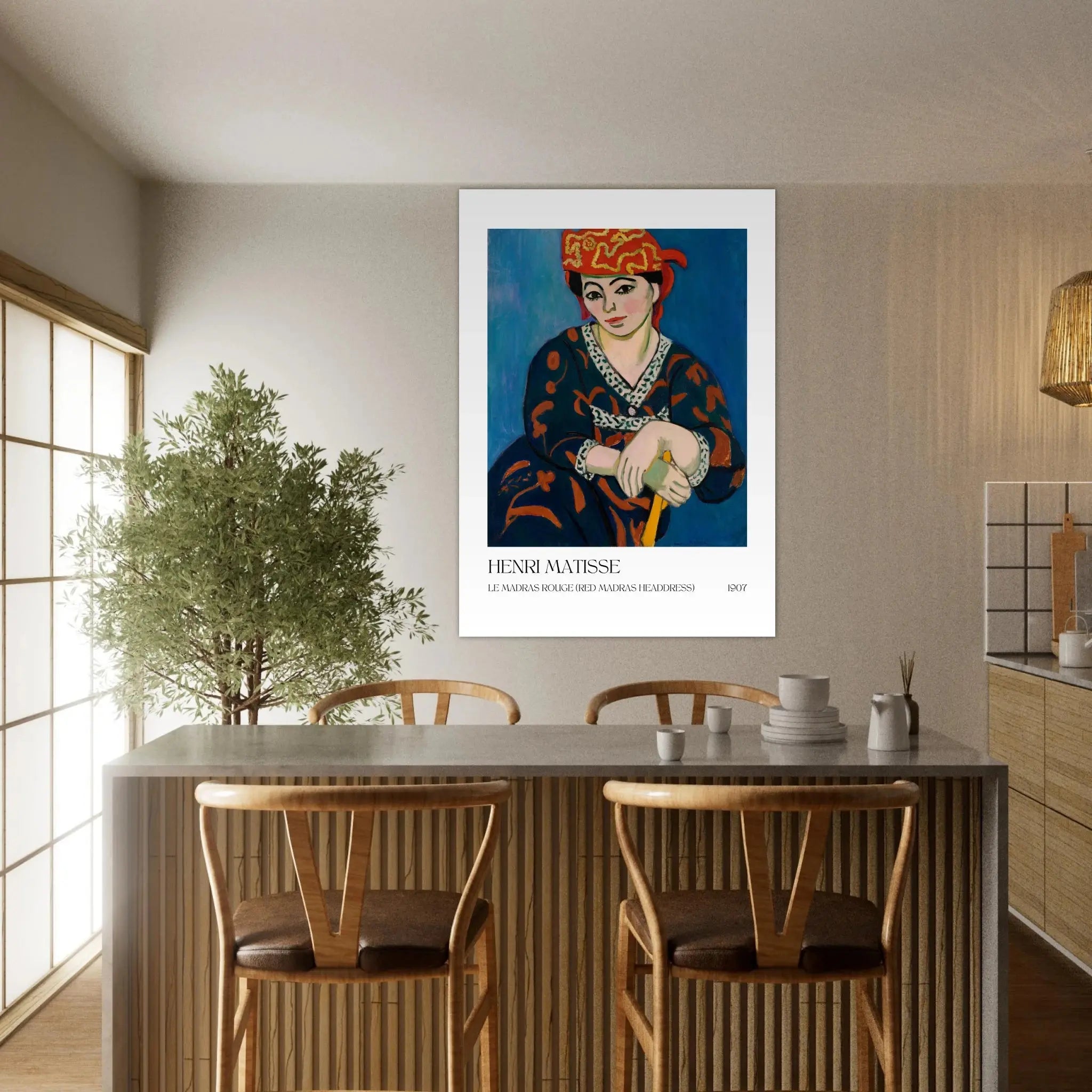 Le madras Rouge Poster - Calda Design Studio