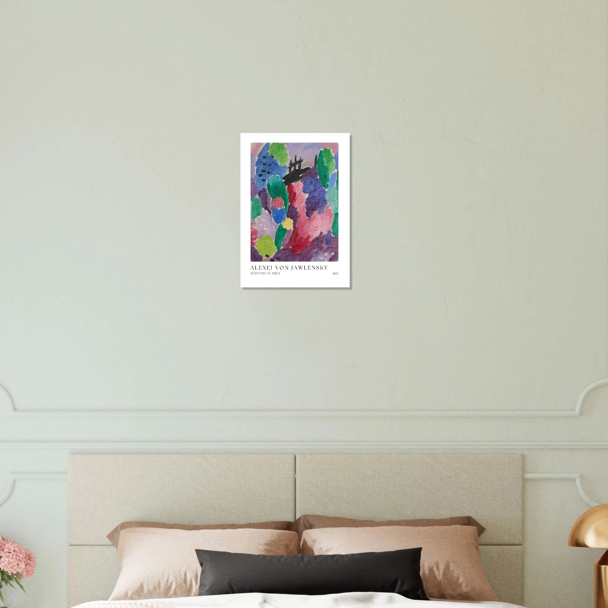 Red path, st. prex Poster - Calda Design Studio