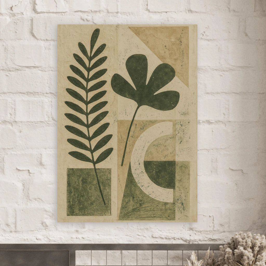 Green harmony Poster - Calda Design Studio
