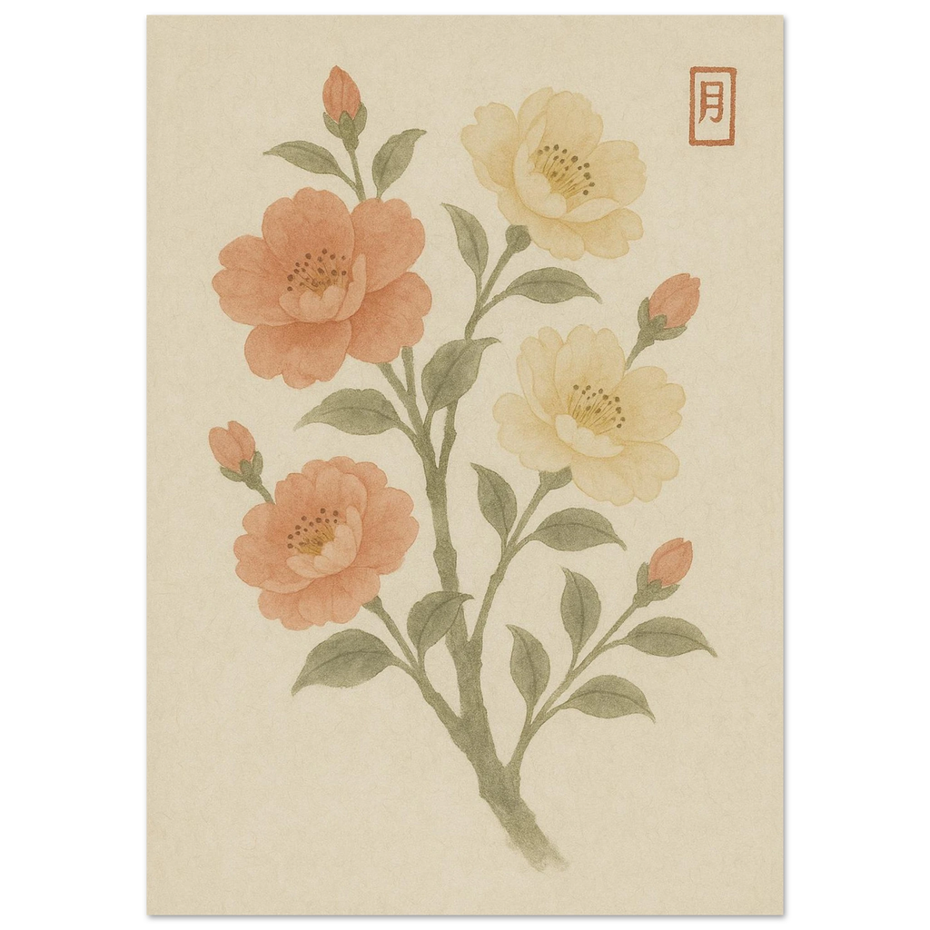 Flower Power II Poster - Calda Design Studio