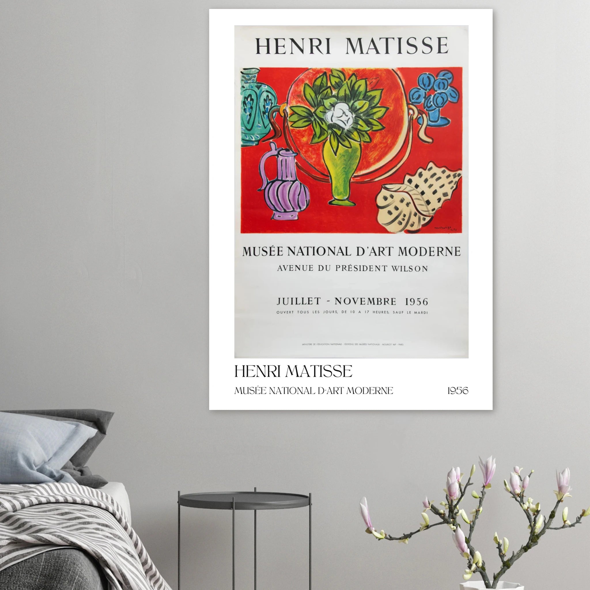 Musée National D´Art Moderne Poster - Calda Design Studio