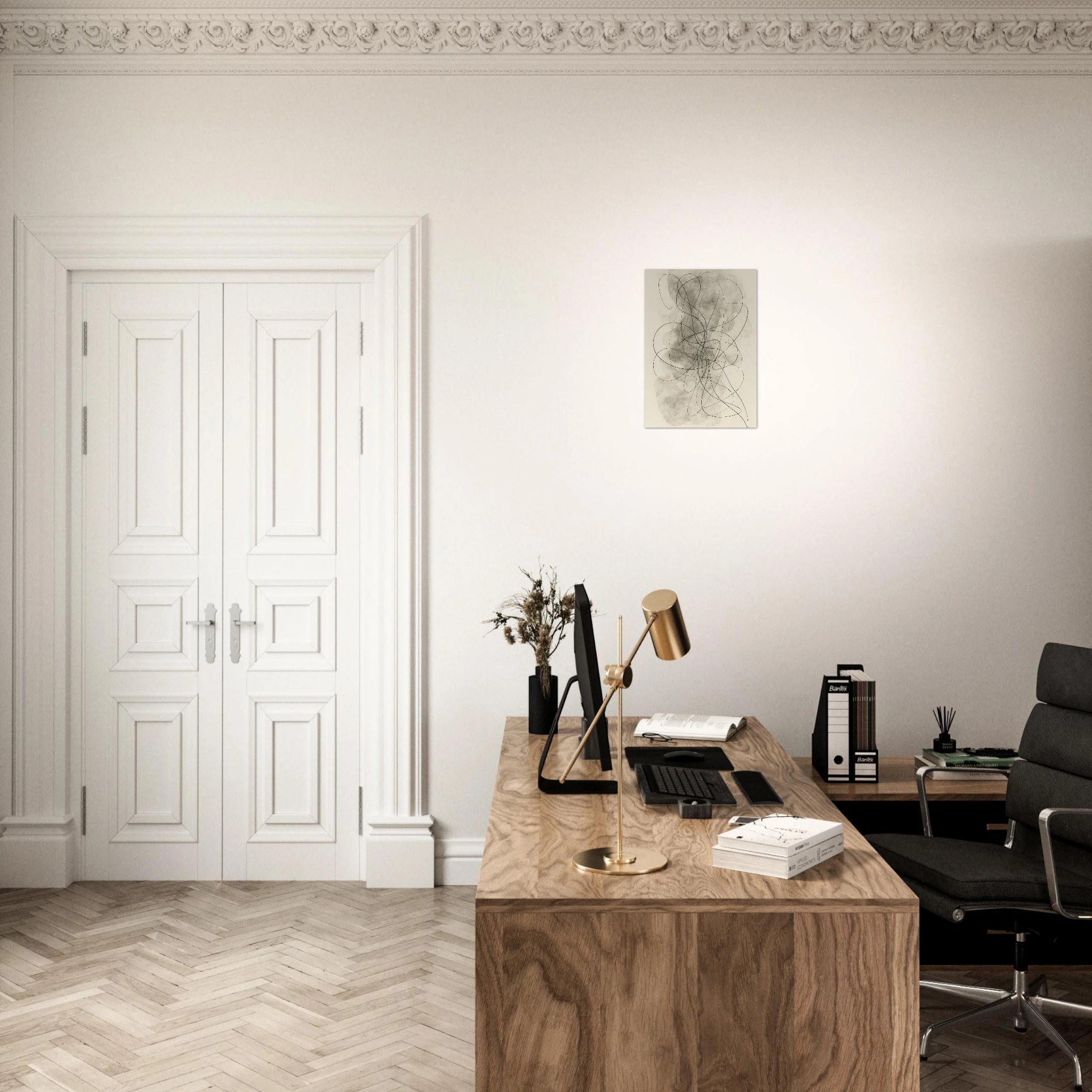 Chaotic thoughts Poster - Calda Design Studio