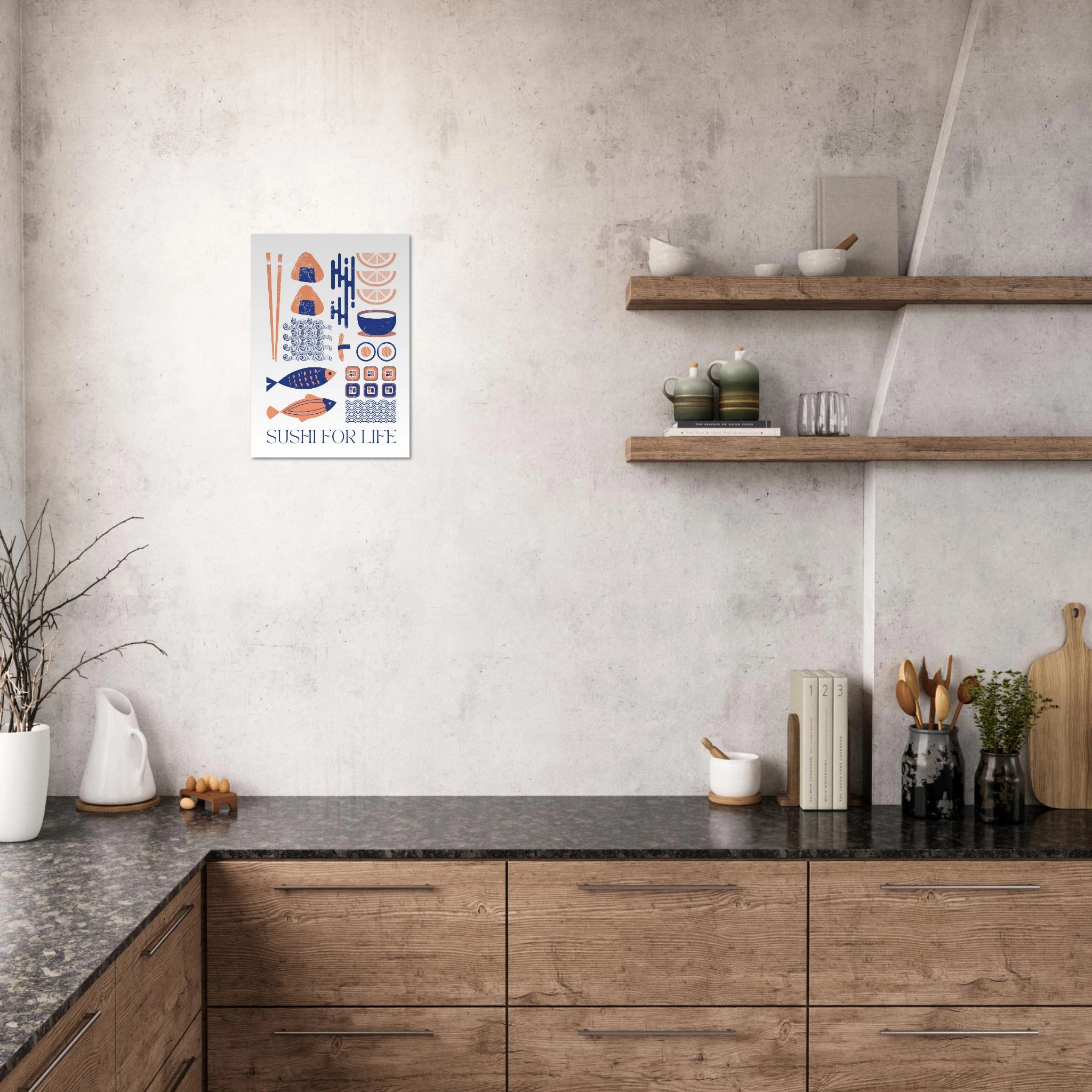 Sushi Lover Poster - Calda Design Studio