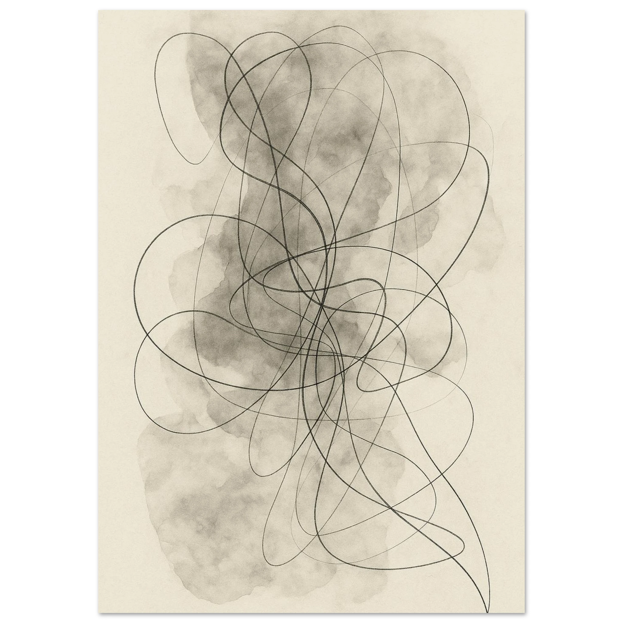 Chaotic thoughts Poster - Calda Design Studio