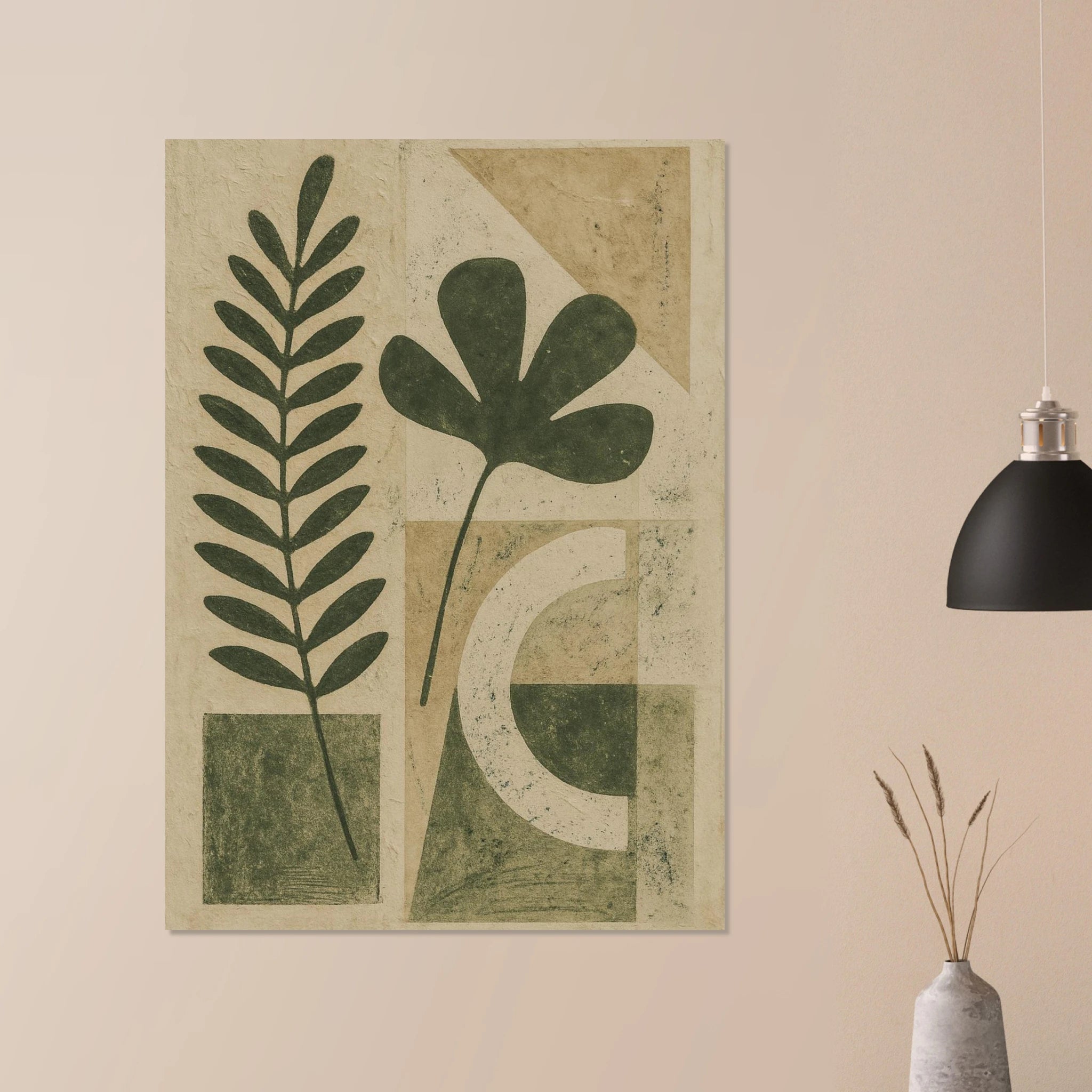 Green harmony Poster - Calda Design Studio