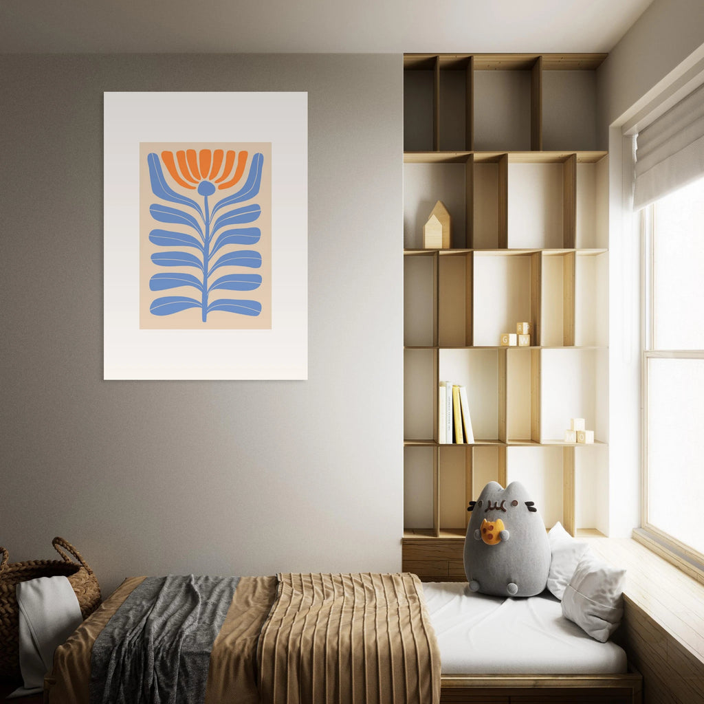 Rising Flower Poster - Calda Design Studio