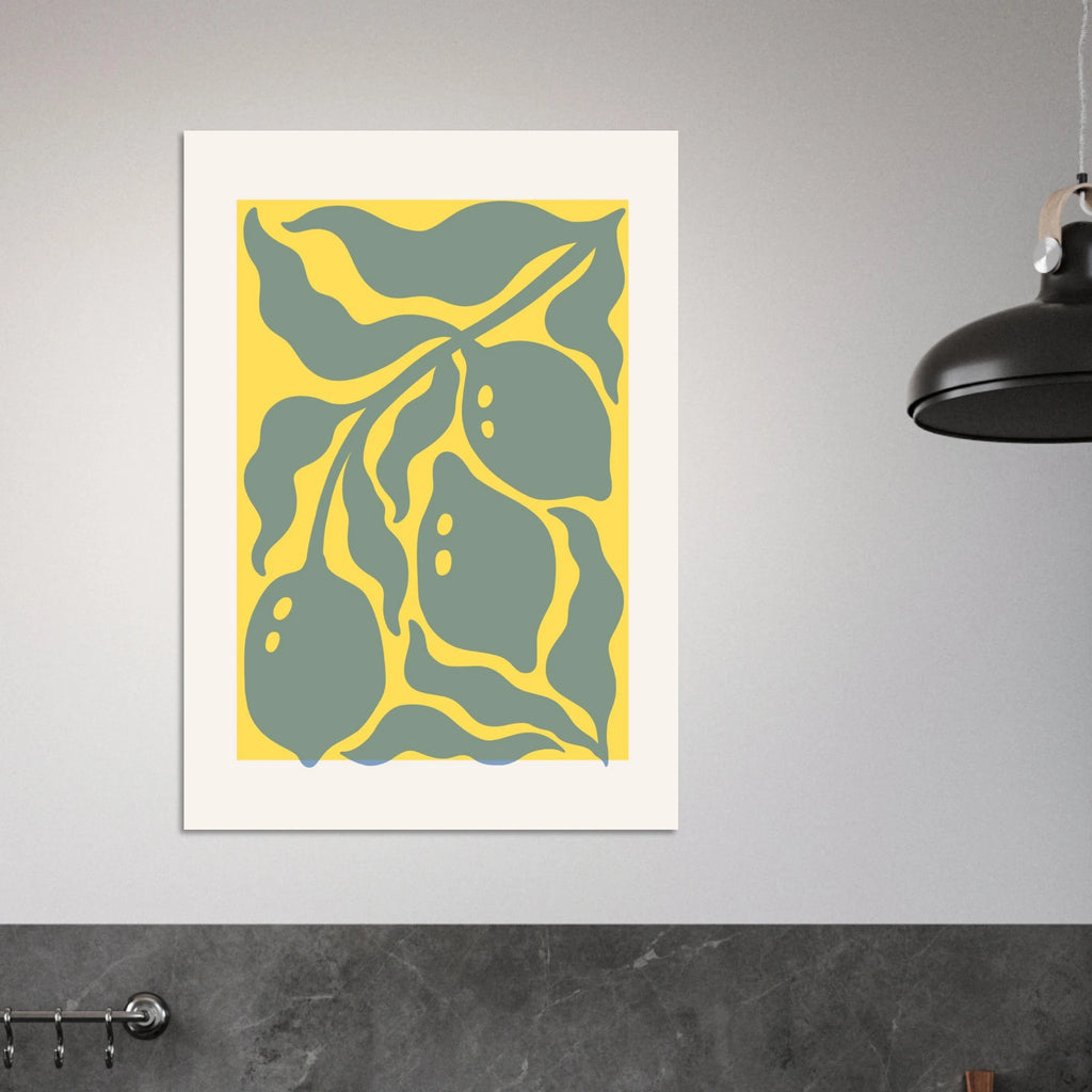 Lemons Poster - Calda Design Studio