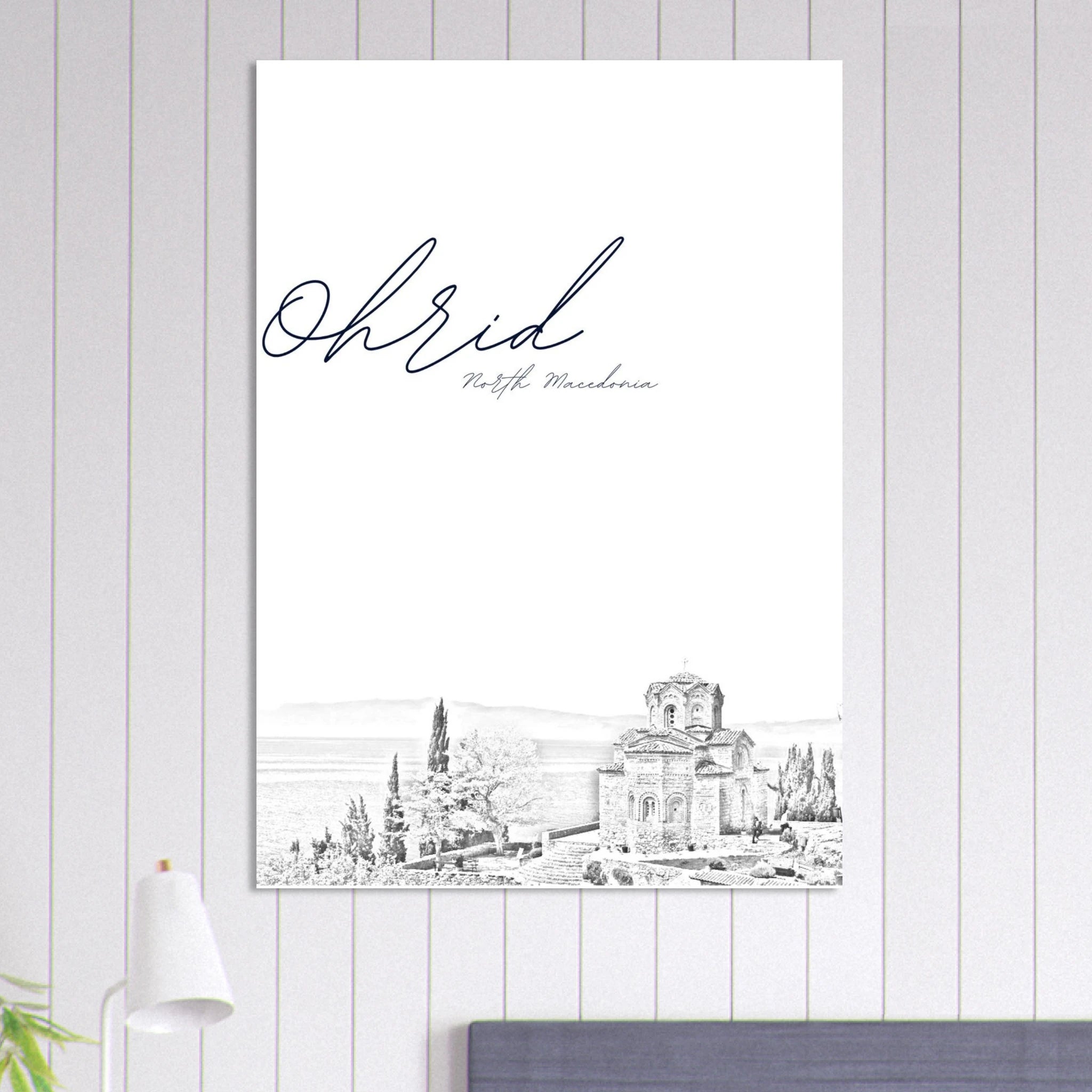 Ohrid Poster - Calda Design Studio