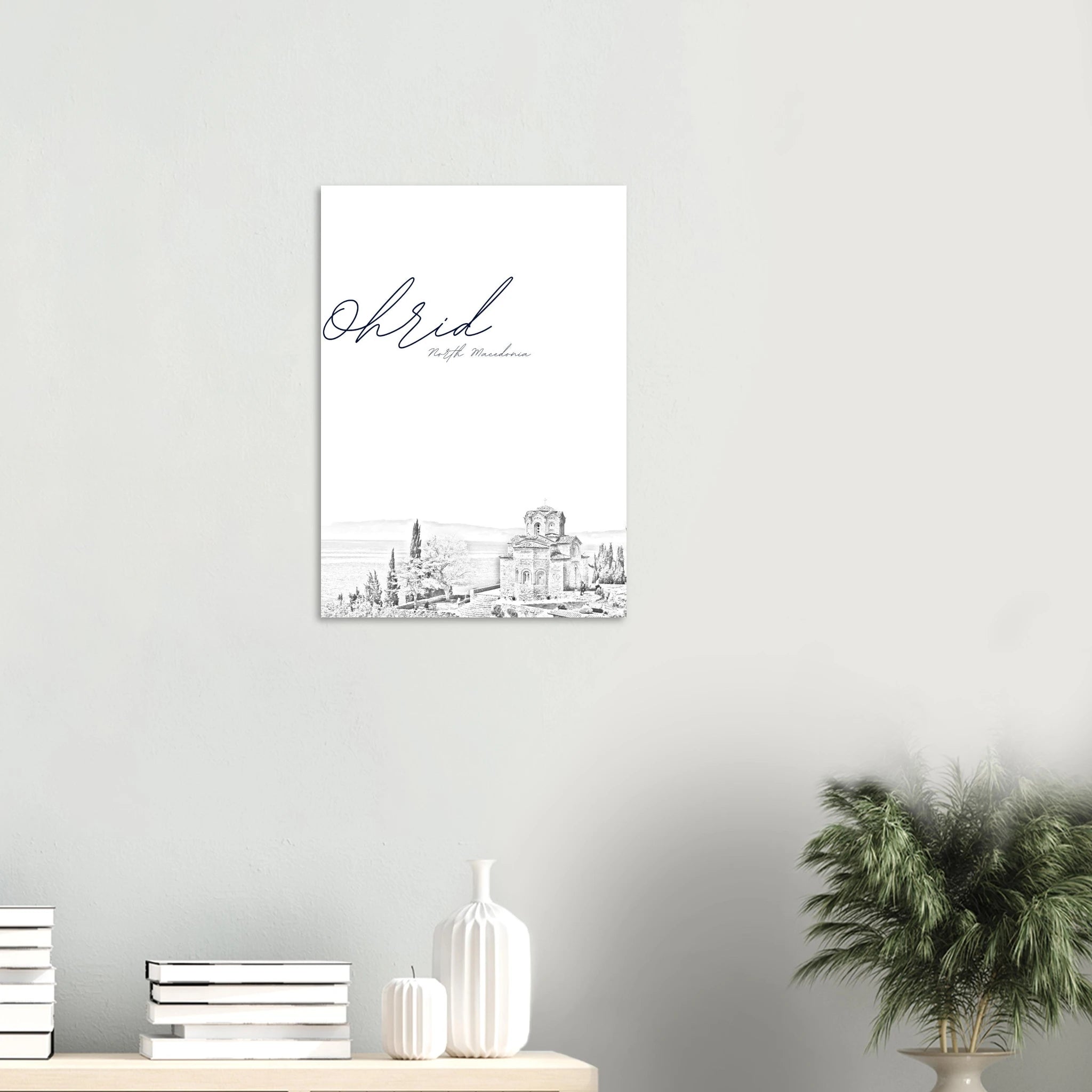 Ohrid Poster - Calda Design Studio