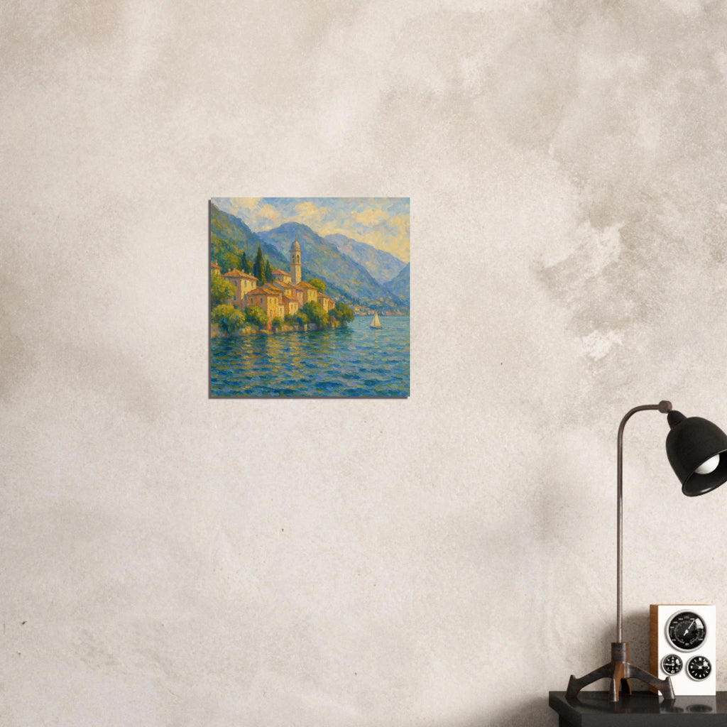 Lakeside Village Poster - Calda Design Studio