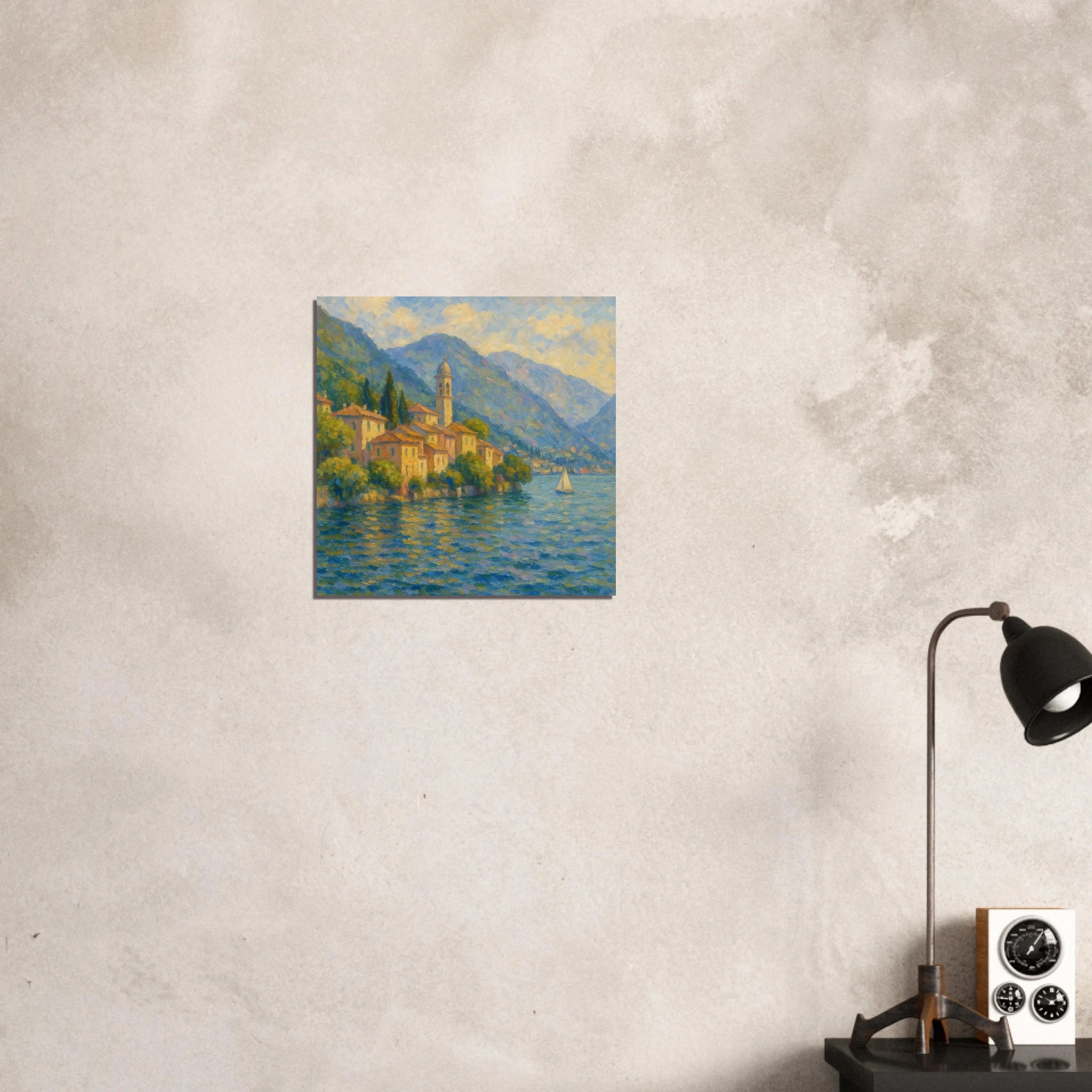 Lakeside Village Poster - Calda Design Studio