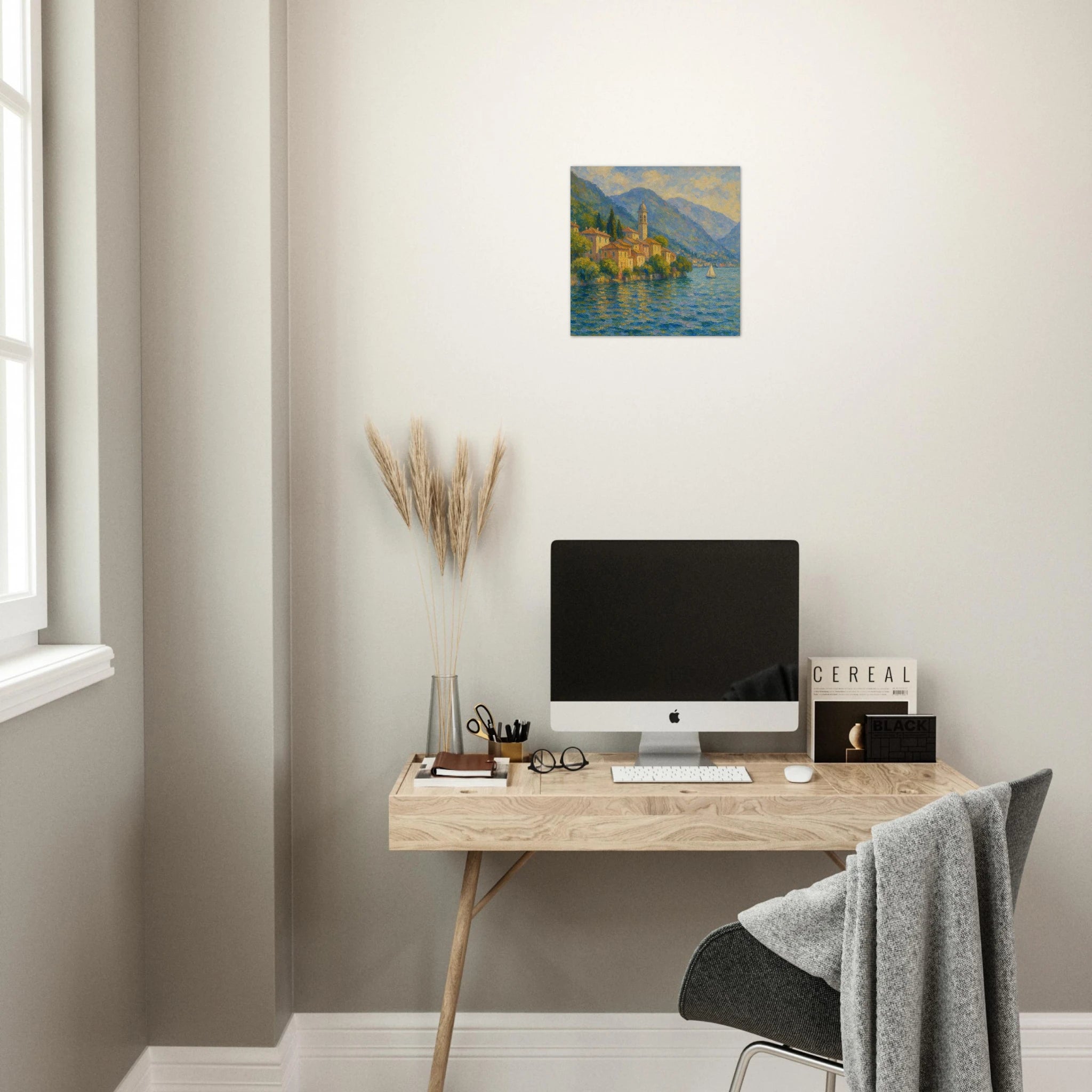 Lakeside Village Poster - Calda Design Studio