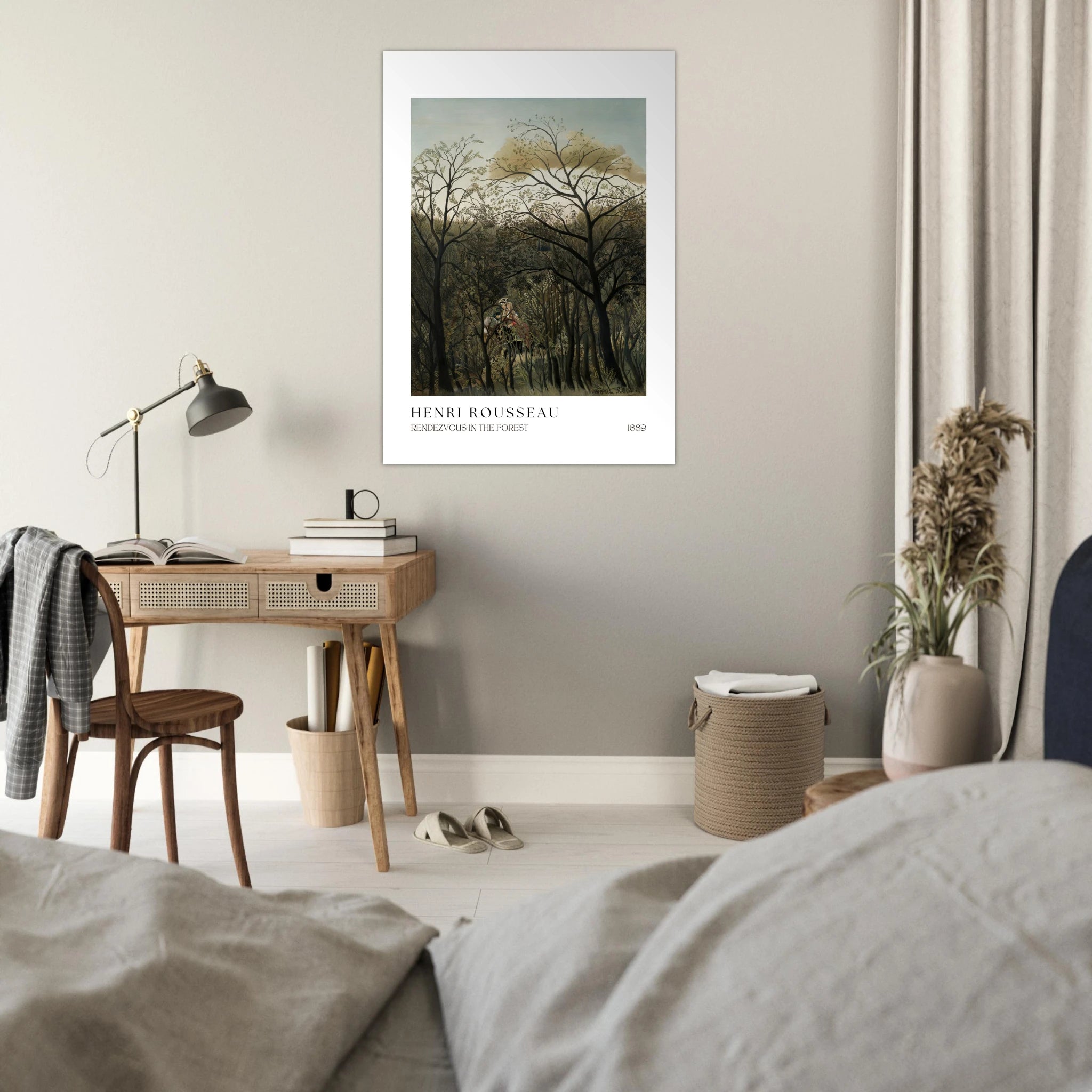 Rendezvous in the forest Poster - Calda Design Studio