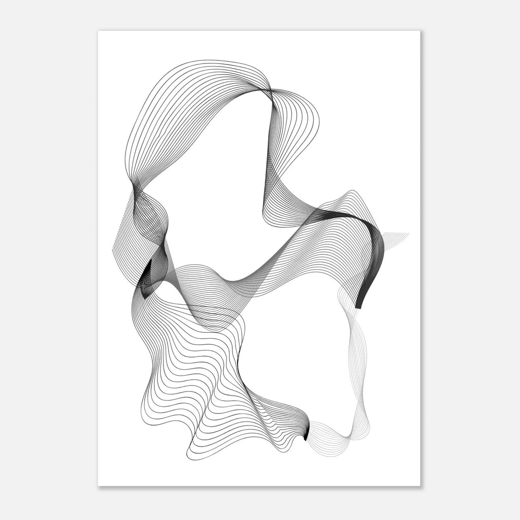 Woman with Scarf Poster - Calda Design Studio