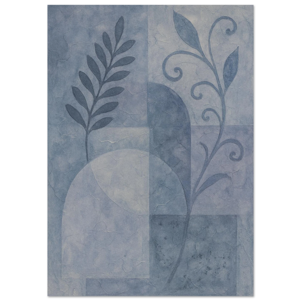 Morning blue Poster - Calda Design Studio