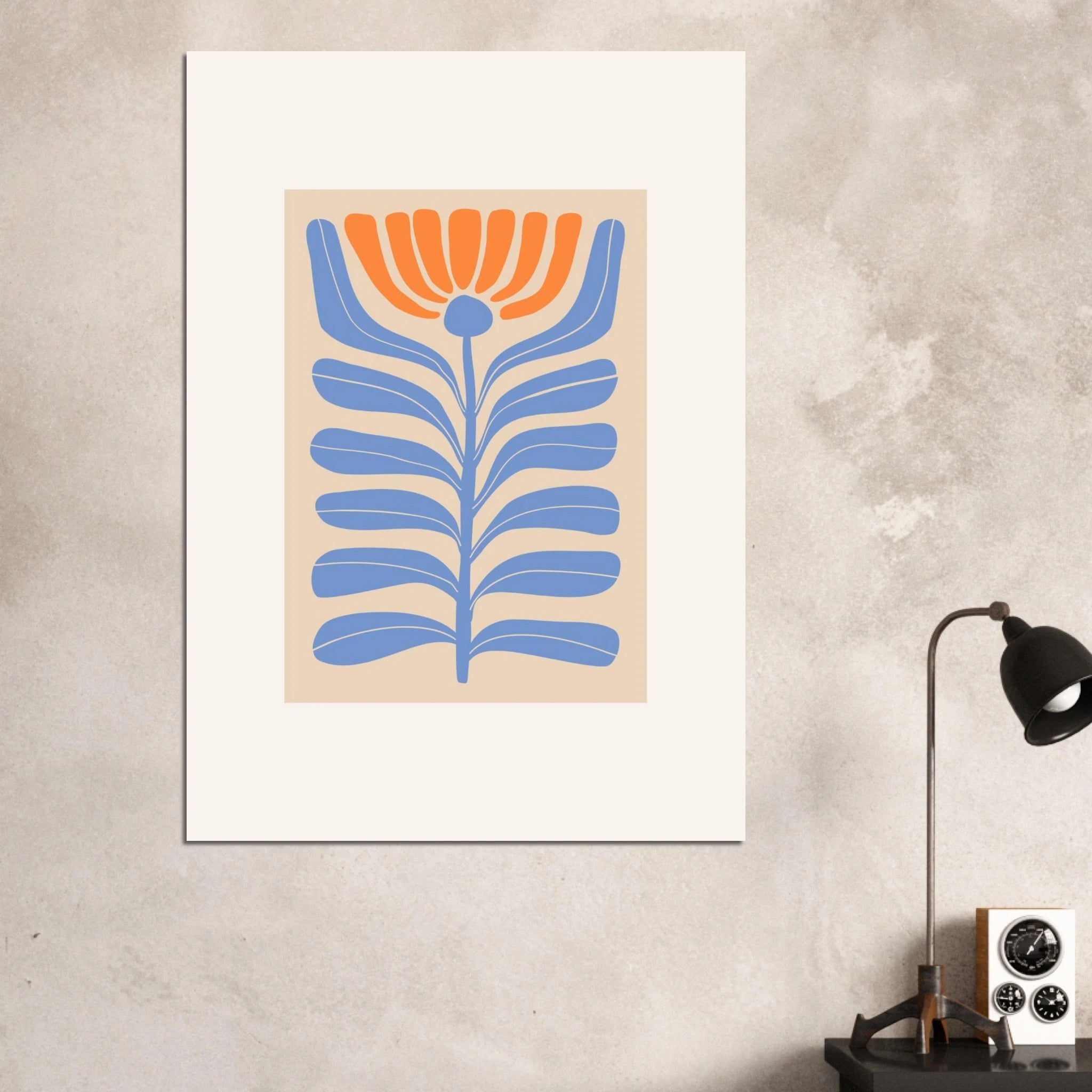 Rising Flower Poster - Calda Design Studio