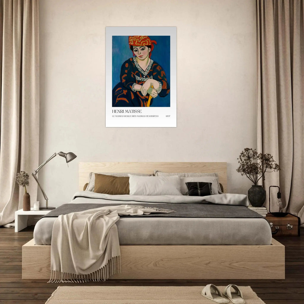 Le madras Rouge Poster - Calda Design Studio