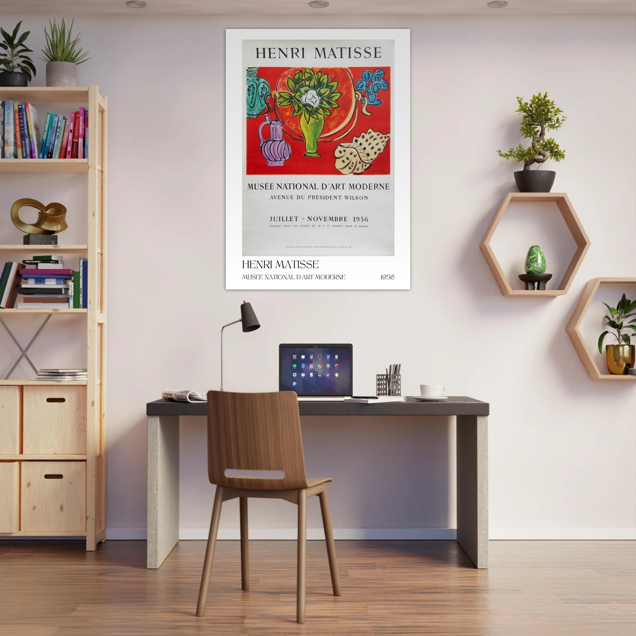 Musée National D´Art Moderne Poster - Calda Design Studio