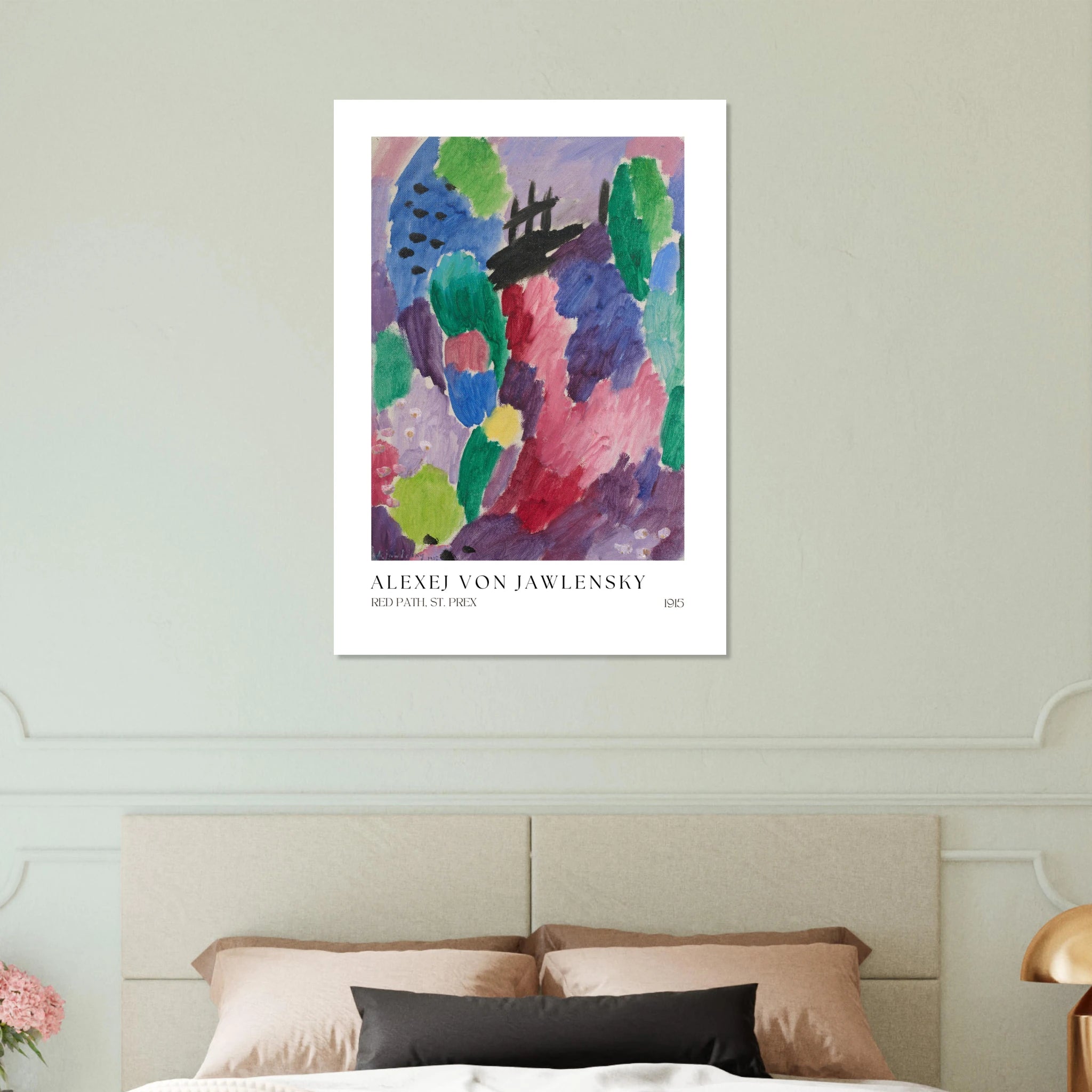 Red path, st. prex Poster - Calda Design Studio