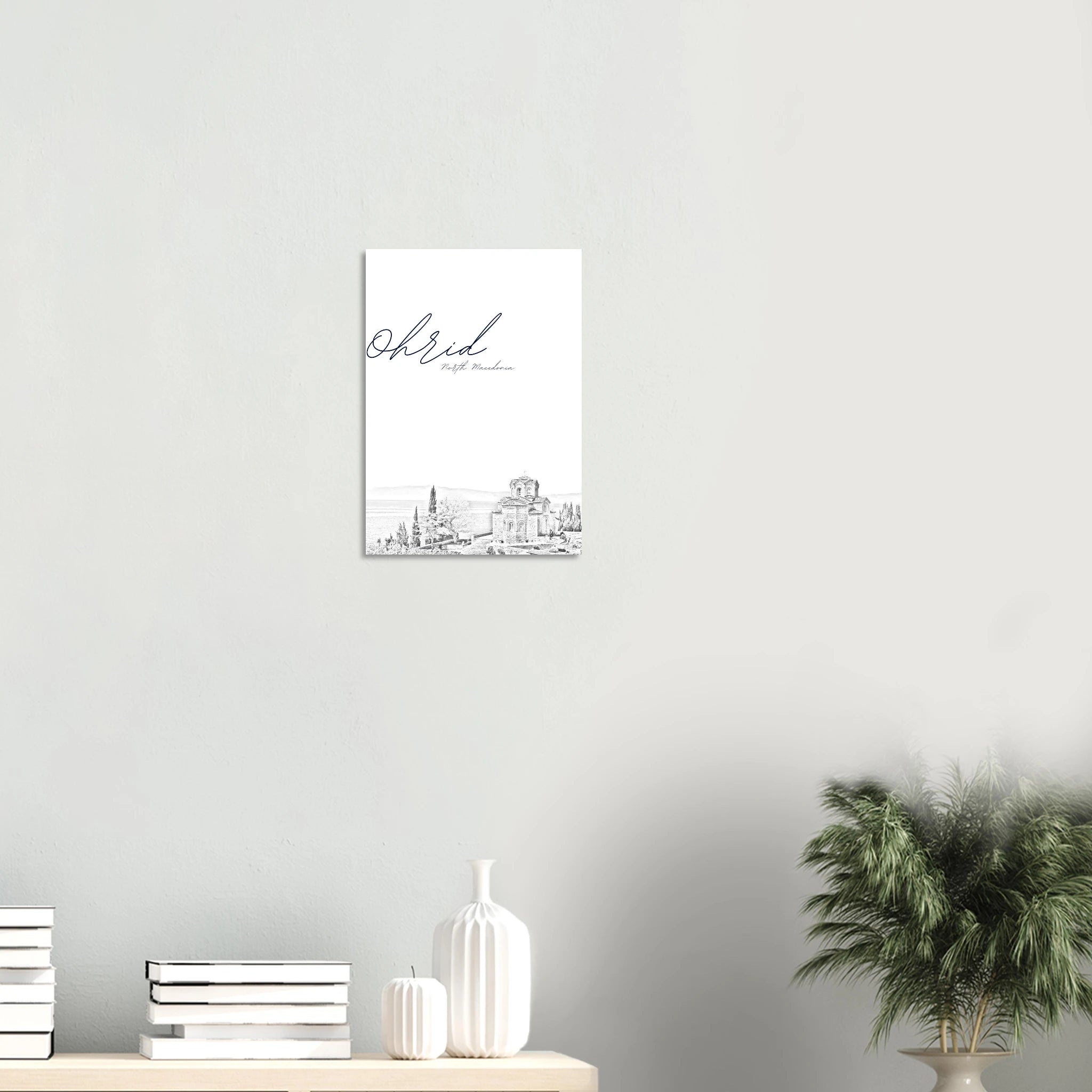Ohrid Poster - Calda Design Studio