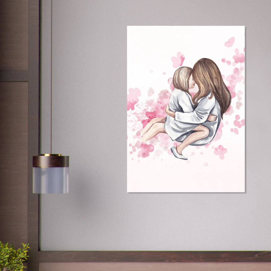 In love, Mom Poster - Calda Design Studio