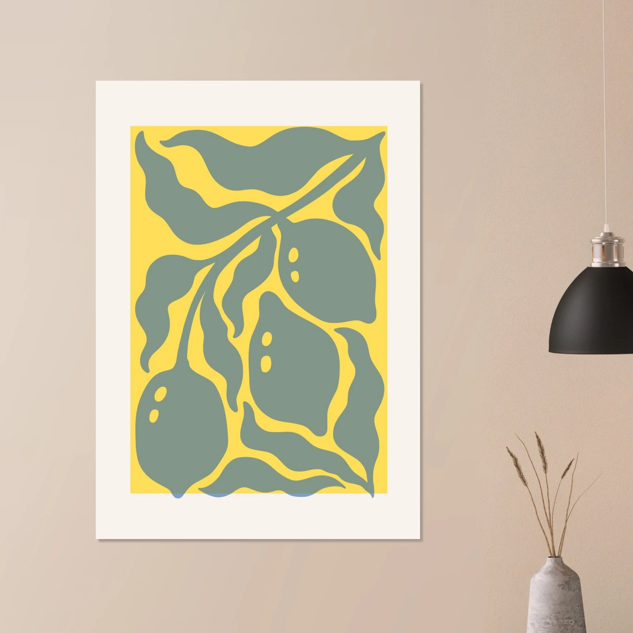 Lemons Poster - Calda Design Studio