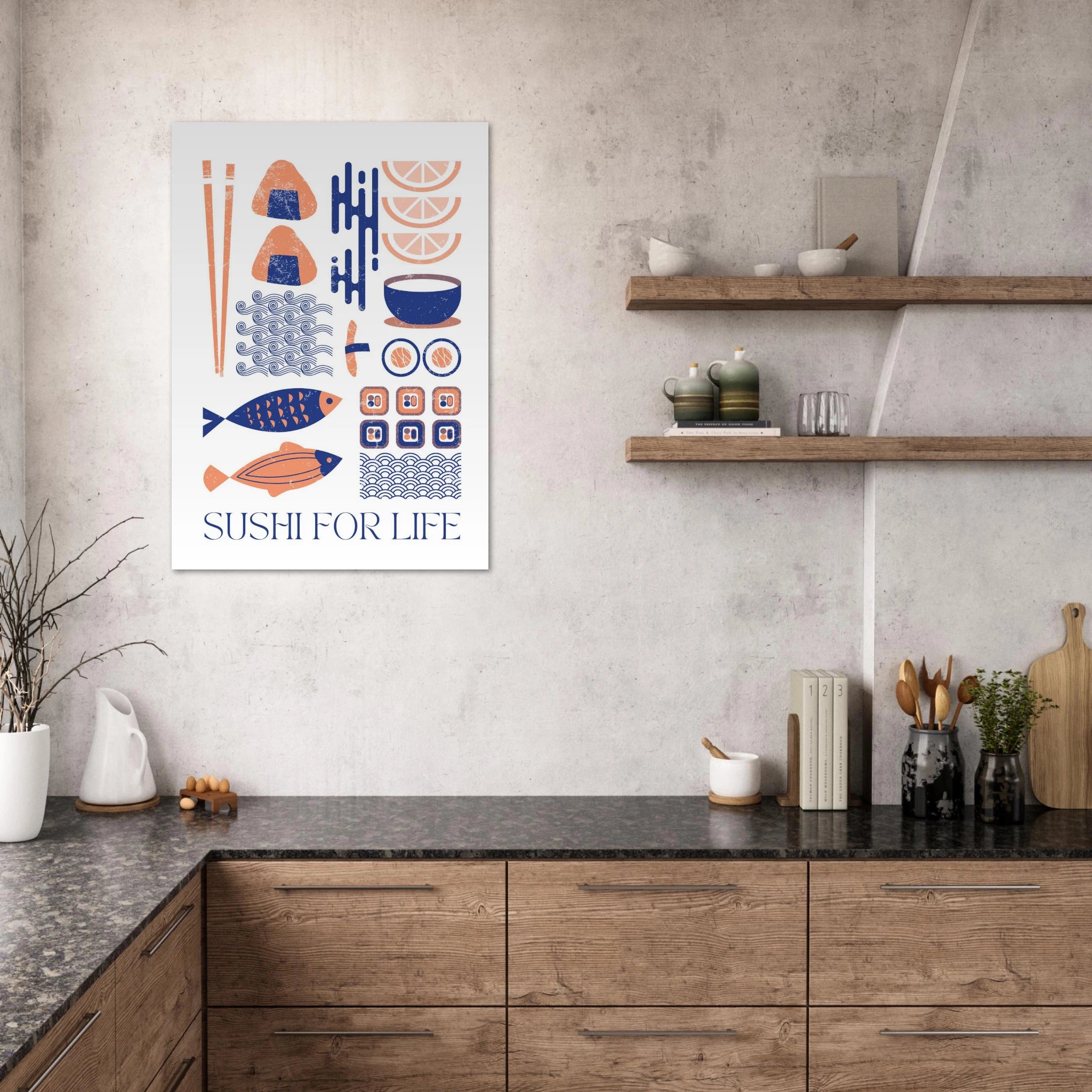 Sushi Lover Poster - Calda Design Studio