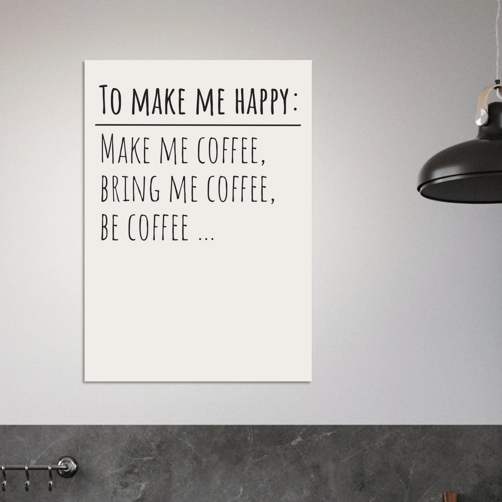 Rules of happiness Poster - Calda Design Studio